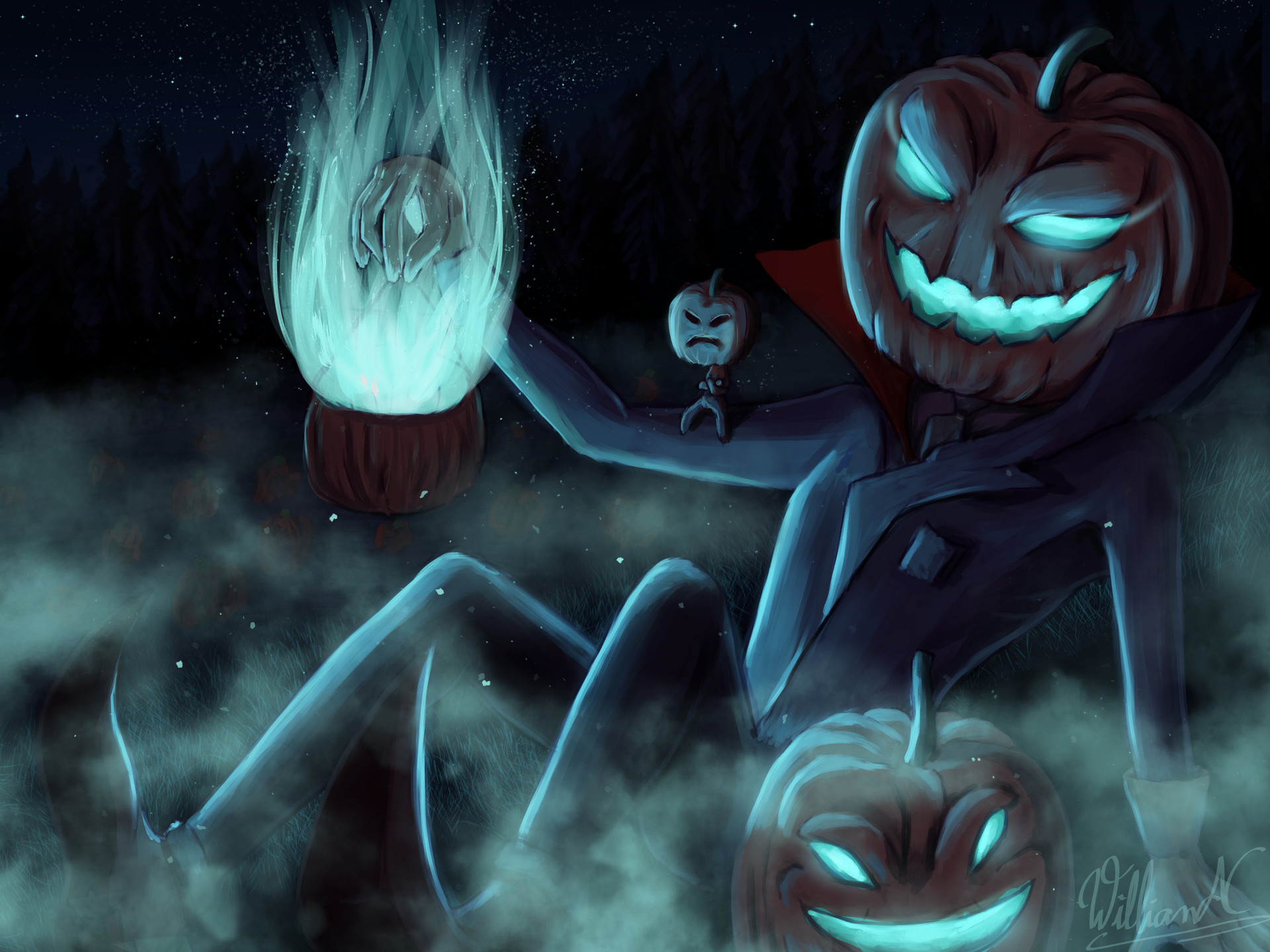 Mr. Pumkin Hd Halloween Wallpapers