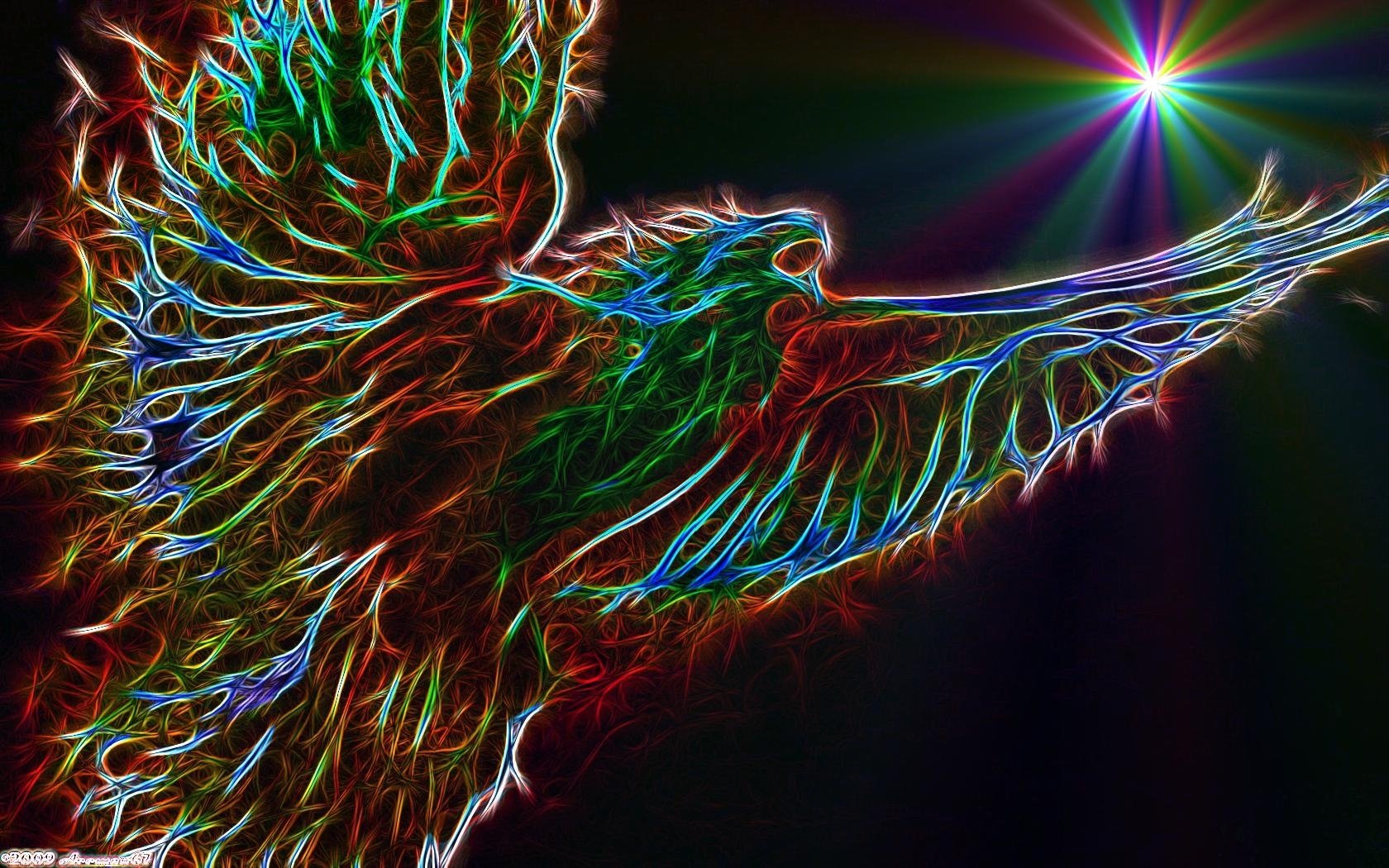 Neon Bird Wallpapers