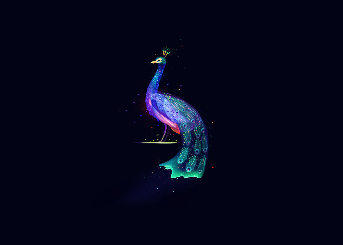 Neon Bird Wallpapers