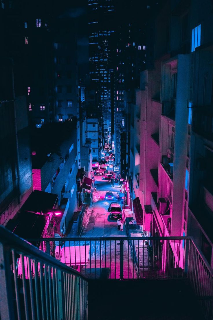 Neon City Cyberpunks Wallpapers