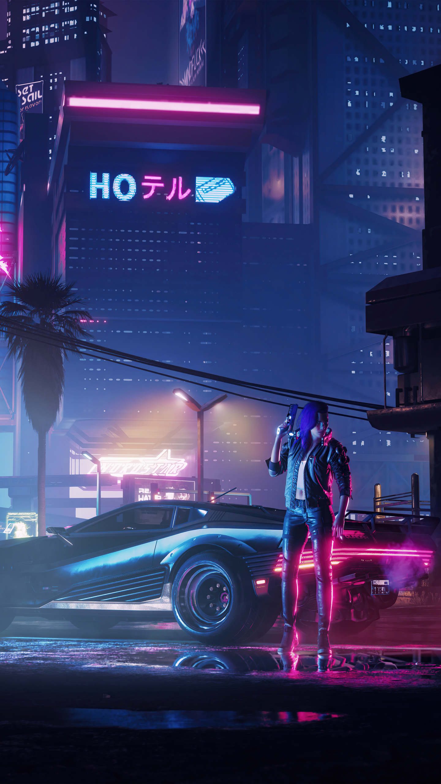 Neon City Cyberpunks Wallpapers