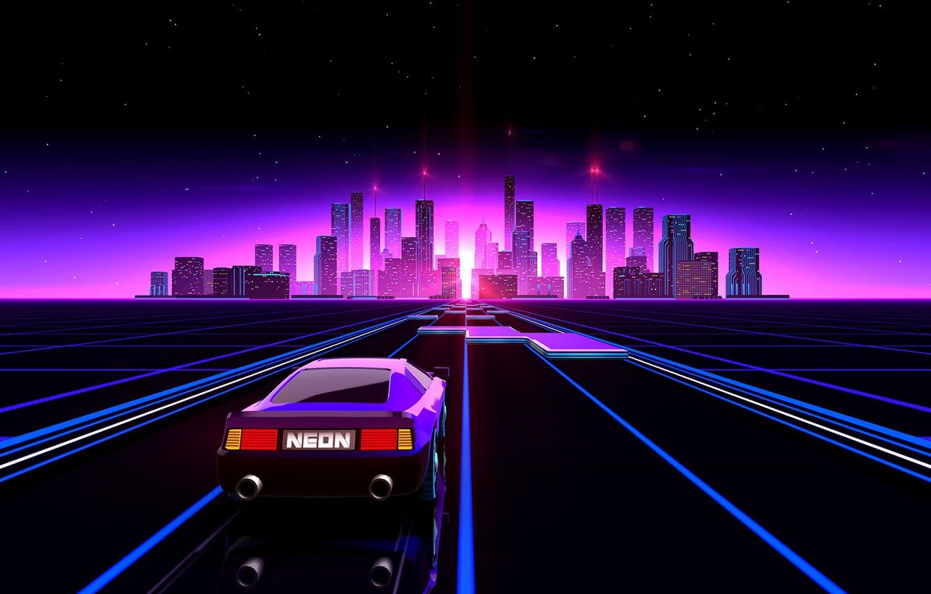 Neon Highway Wallpapers