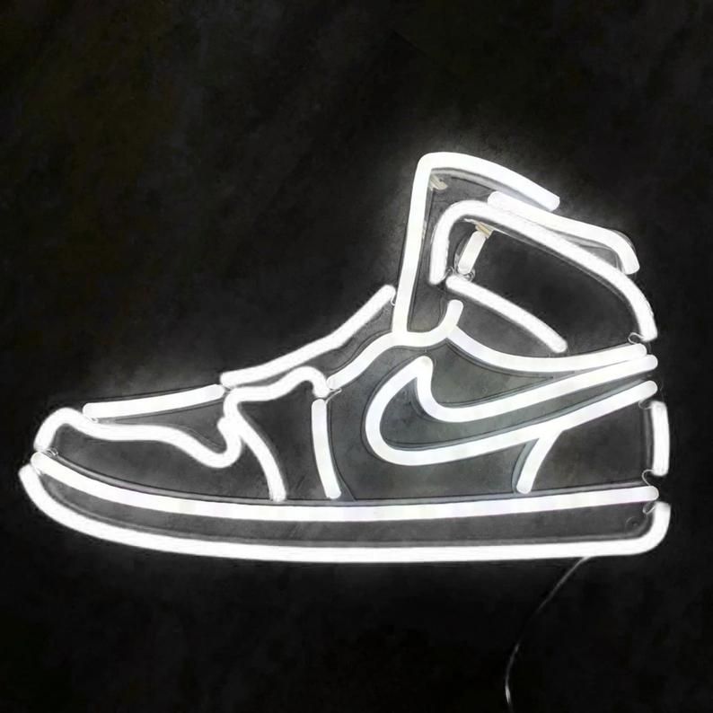 Neon Jordan Retro Shoe Wallpapers