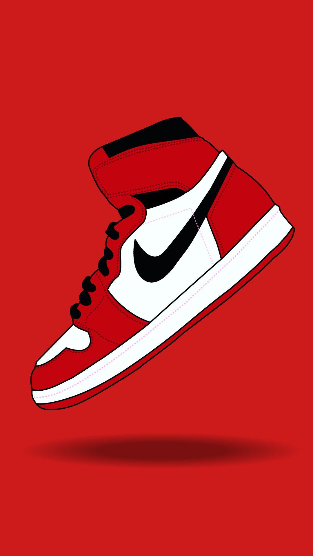 Neon Jordan Retro Shoe Wallpapers