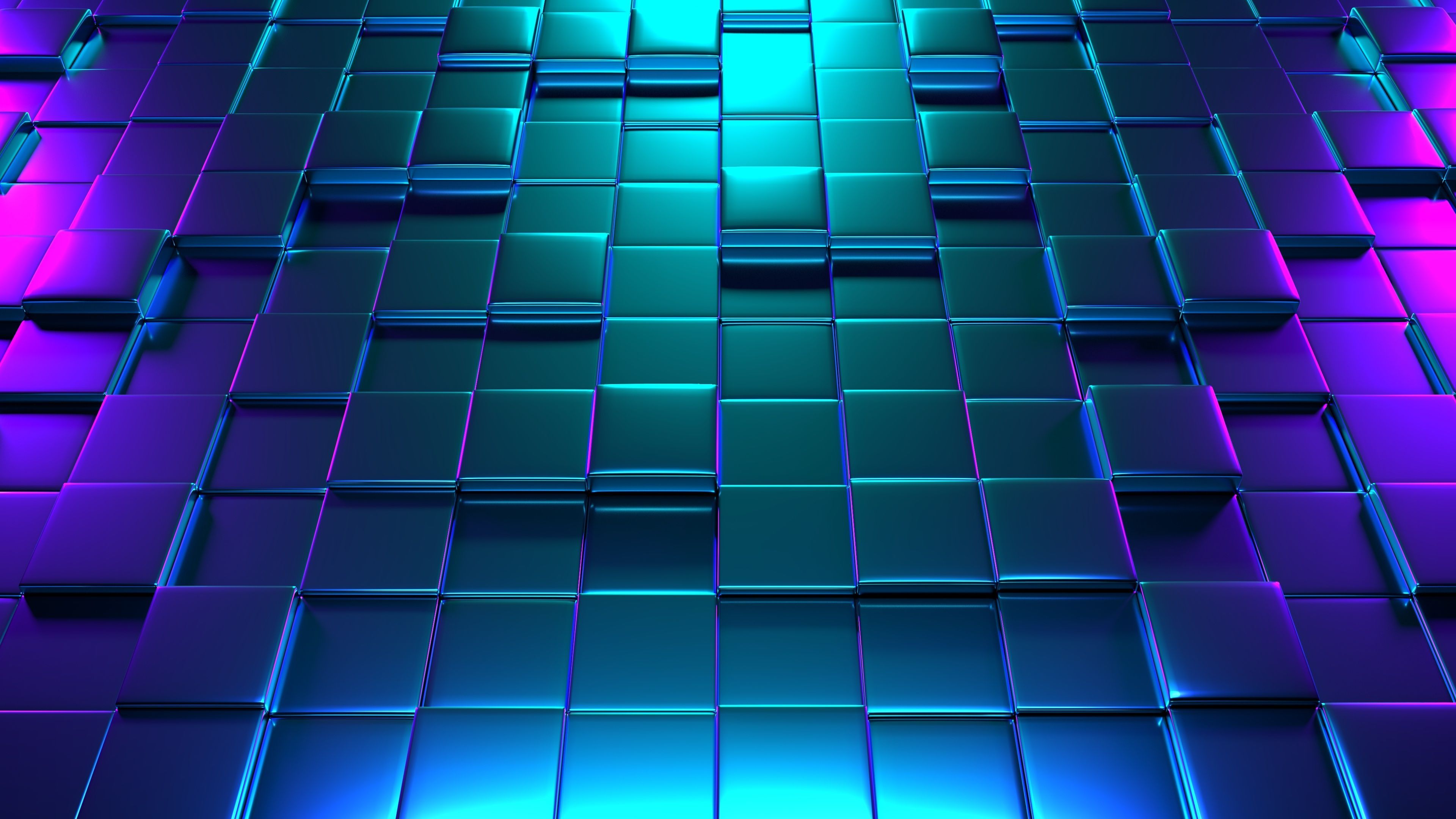 Neon Square 4K Wallpapers