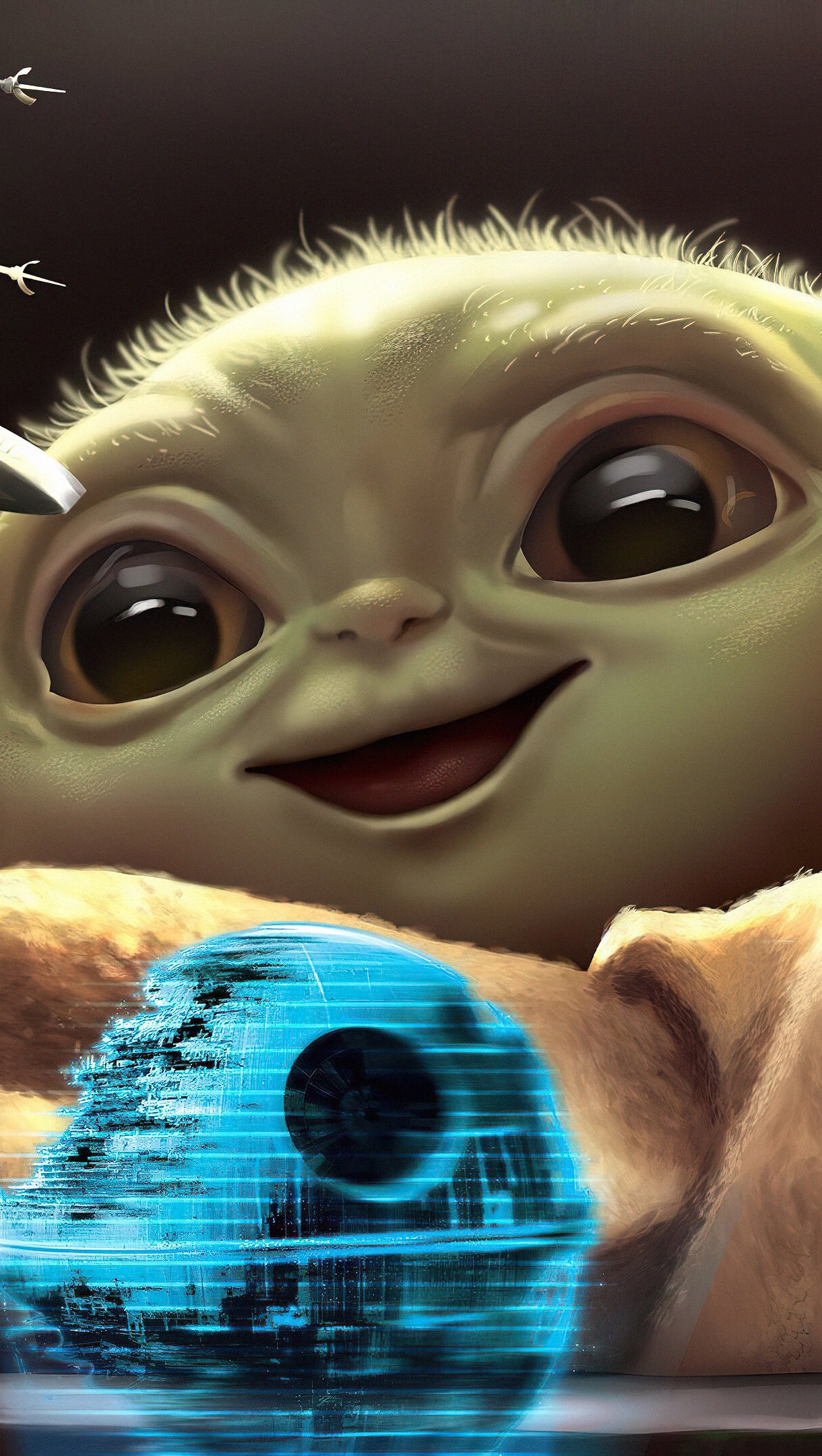 New Baby Yoda 4K Art Wallpapers