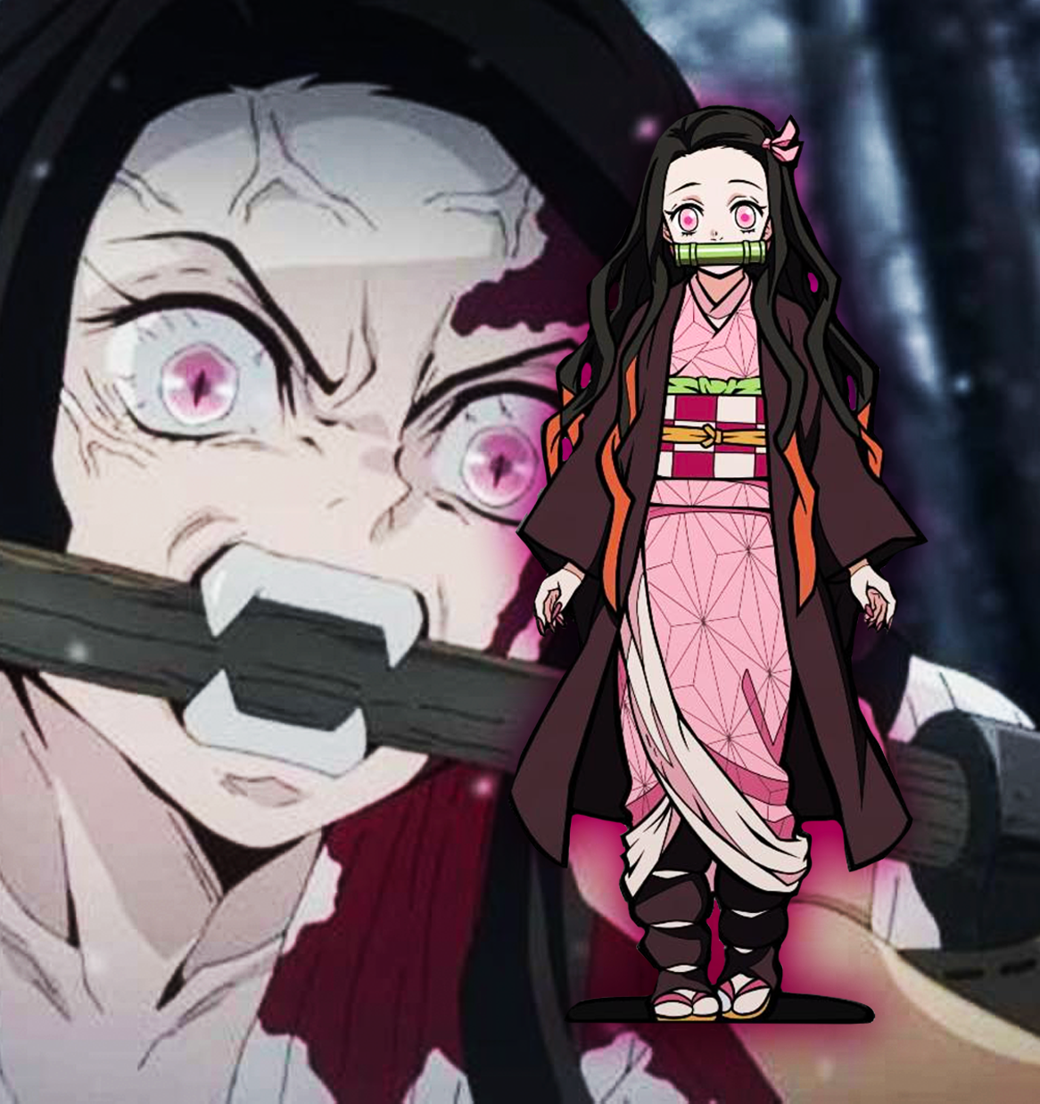 Nezuko Kamado Angry Art Wallpapers