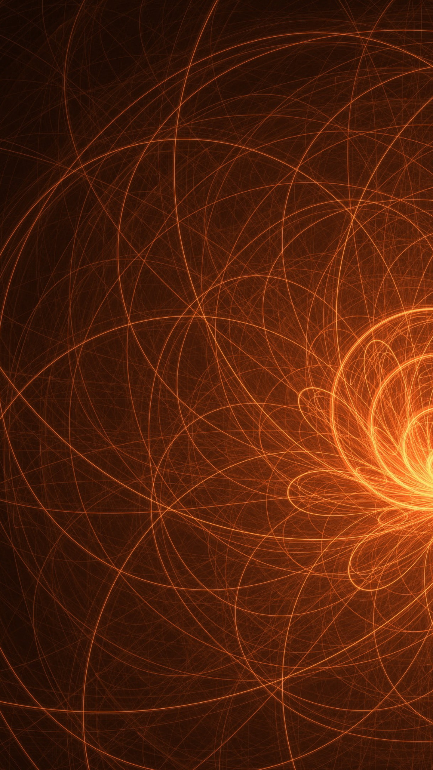 Orange Digital Cgi Art Wallpapers