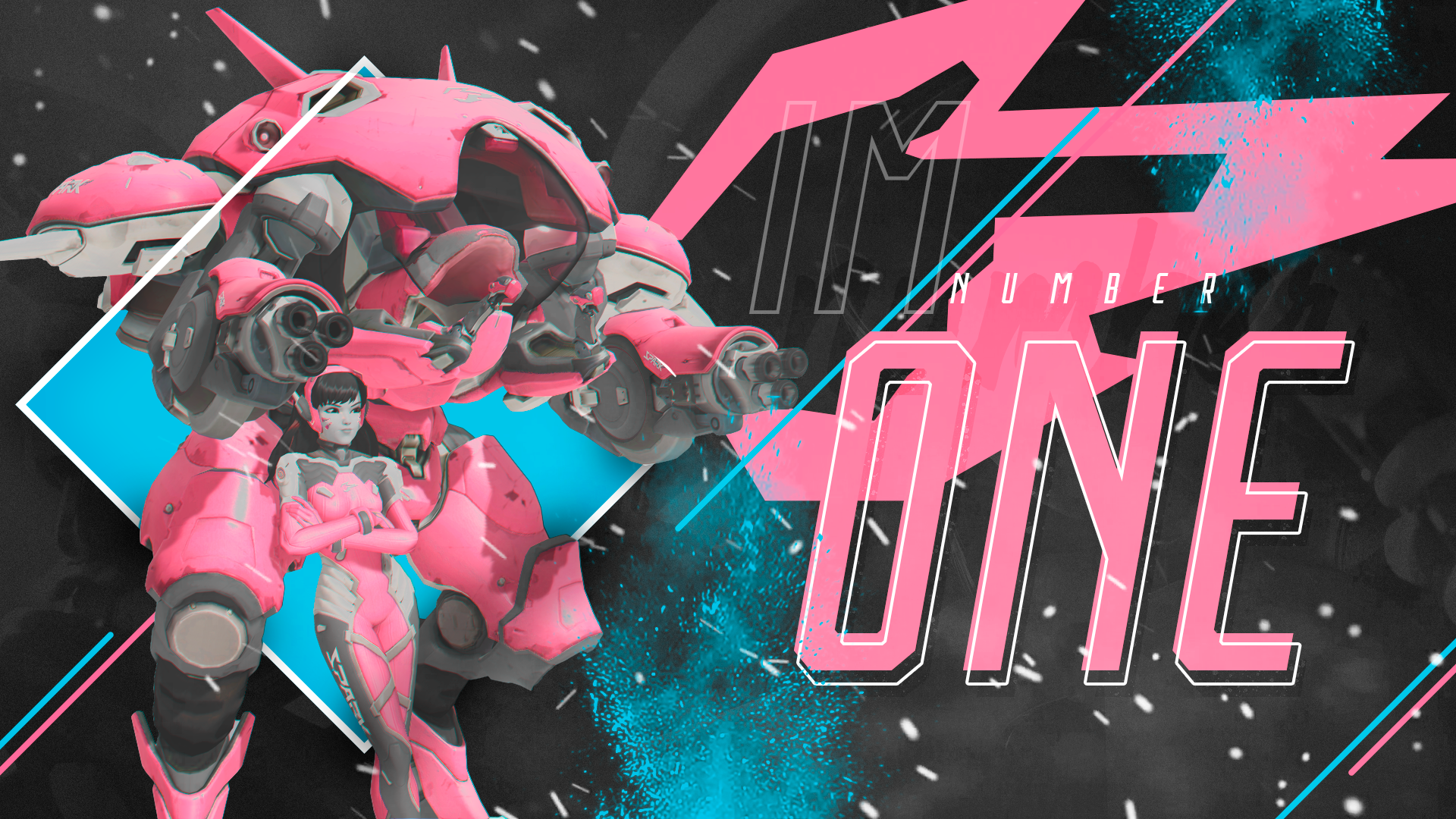 Overwatch Dva Winston Reinhardt Zarya Roadhog Artwork Wallpapers