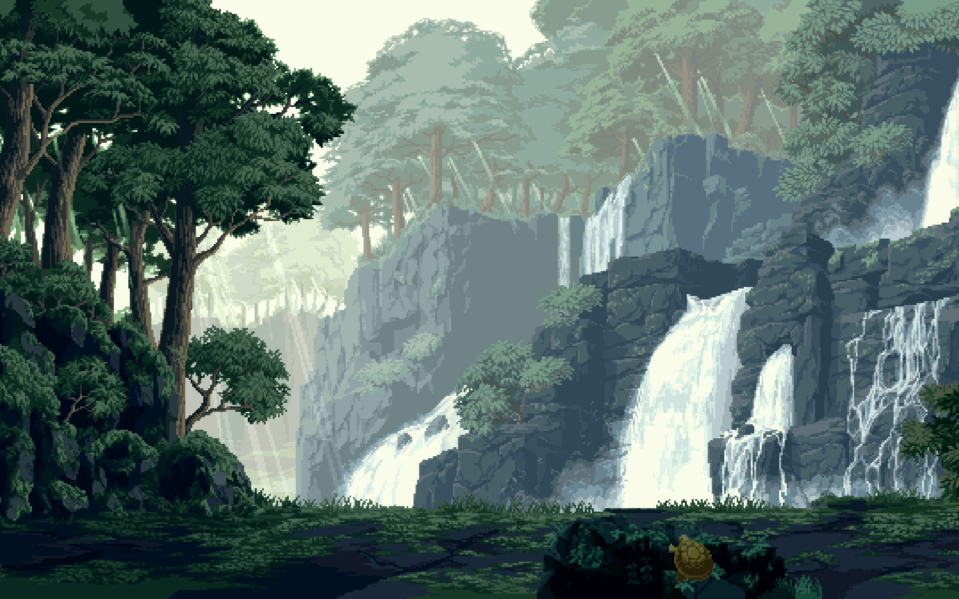 Pixel Forest Wallpapers