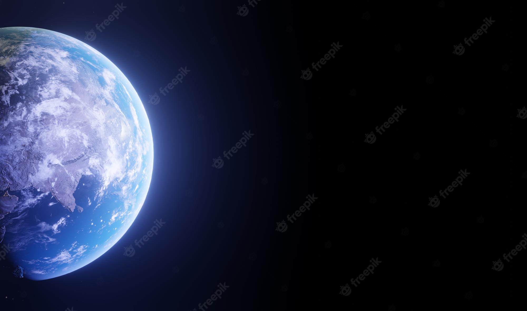 Planet Rise Over City Wallpapers