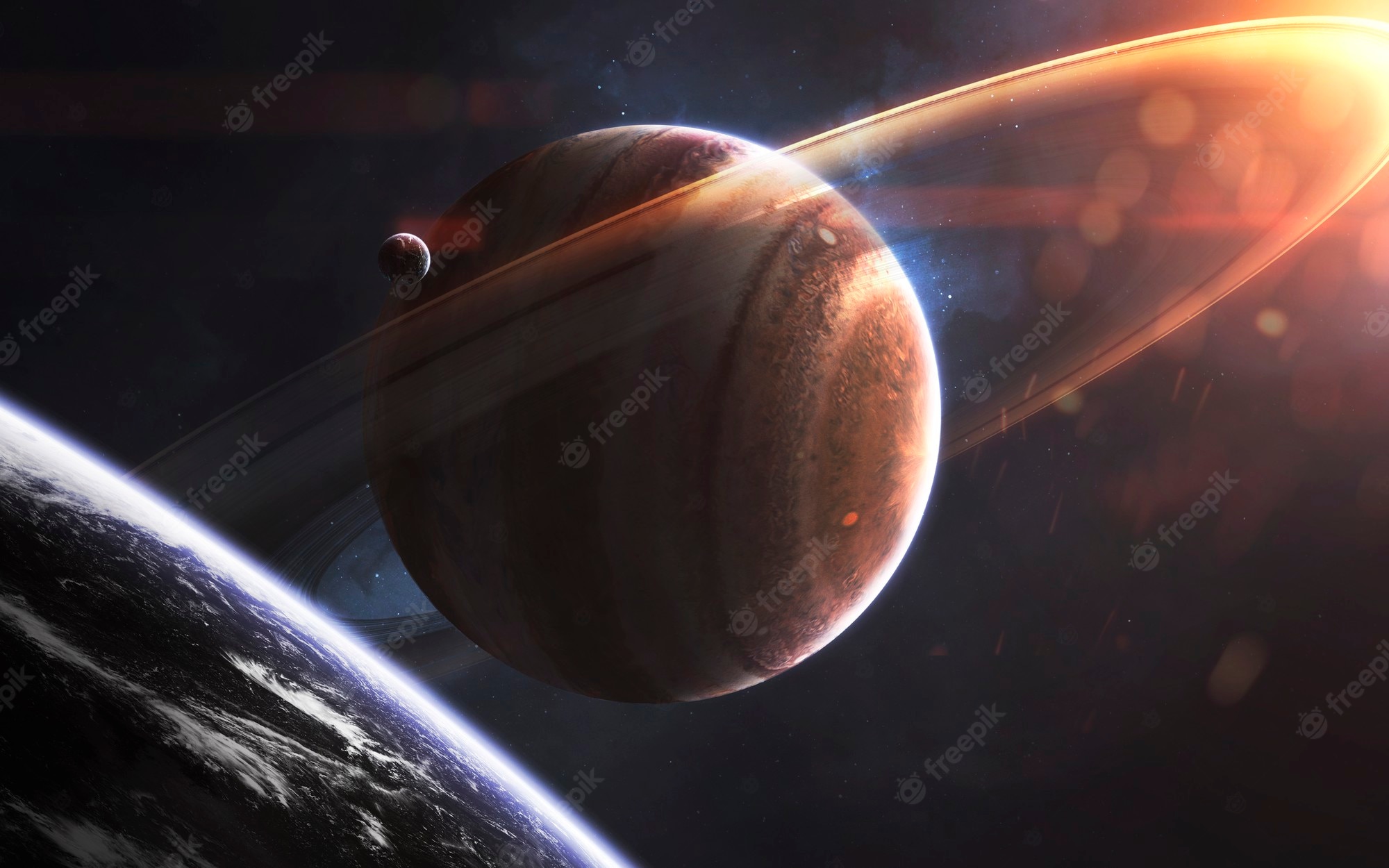 Planetary Ring Sci Fi Wallpapers