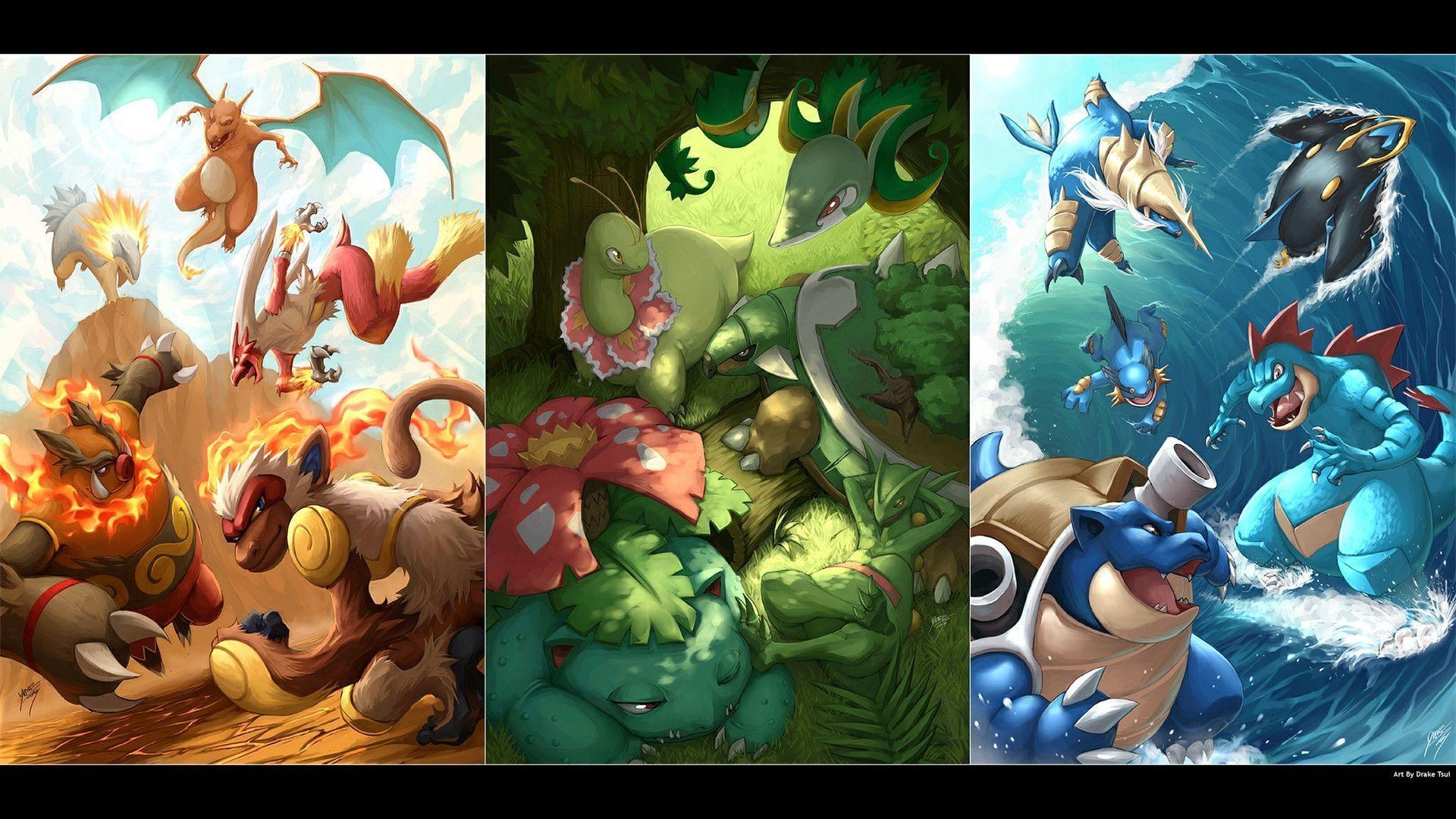 PokeMon Hd Cool Art Wallpapers