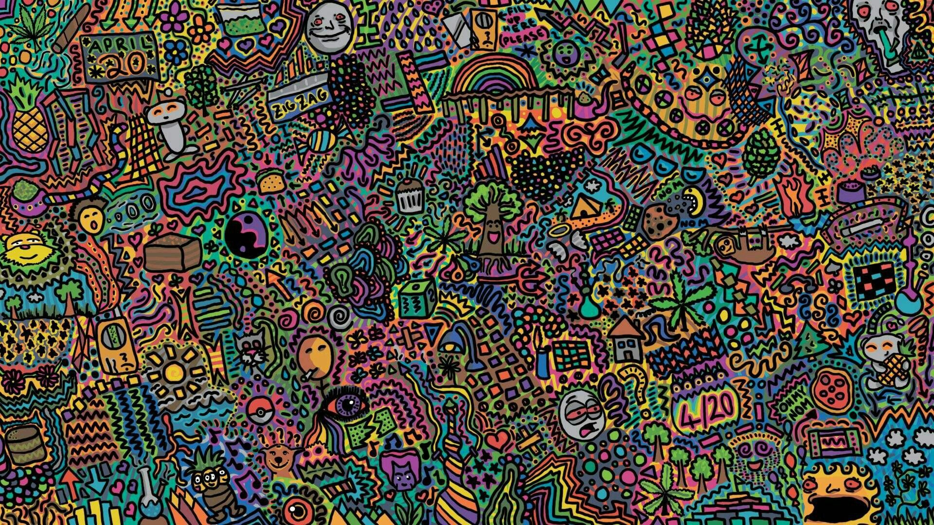 Psychedelic Trippy Art Wallpapers