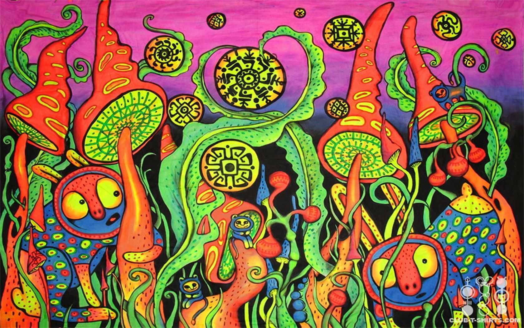 Psychedelic Trippy Art Wallpapers