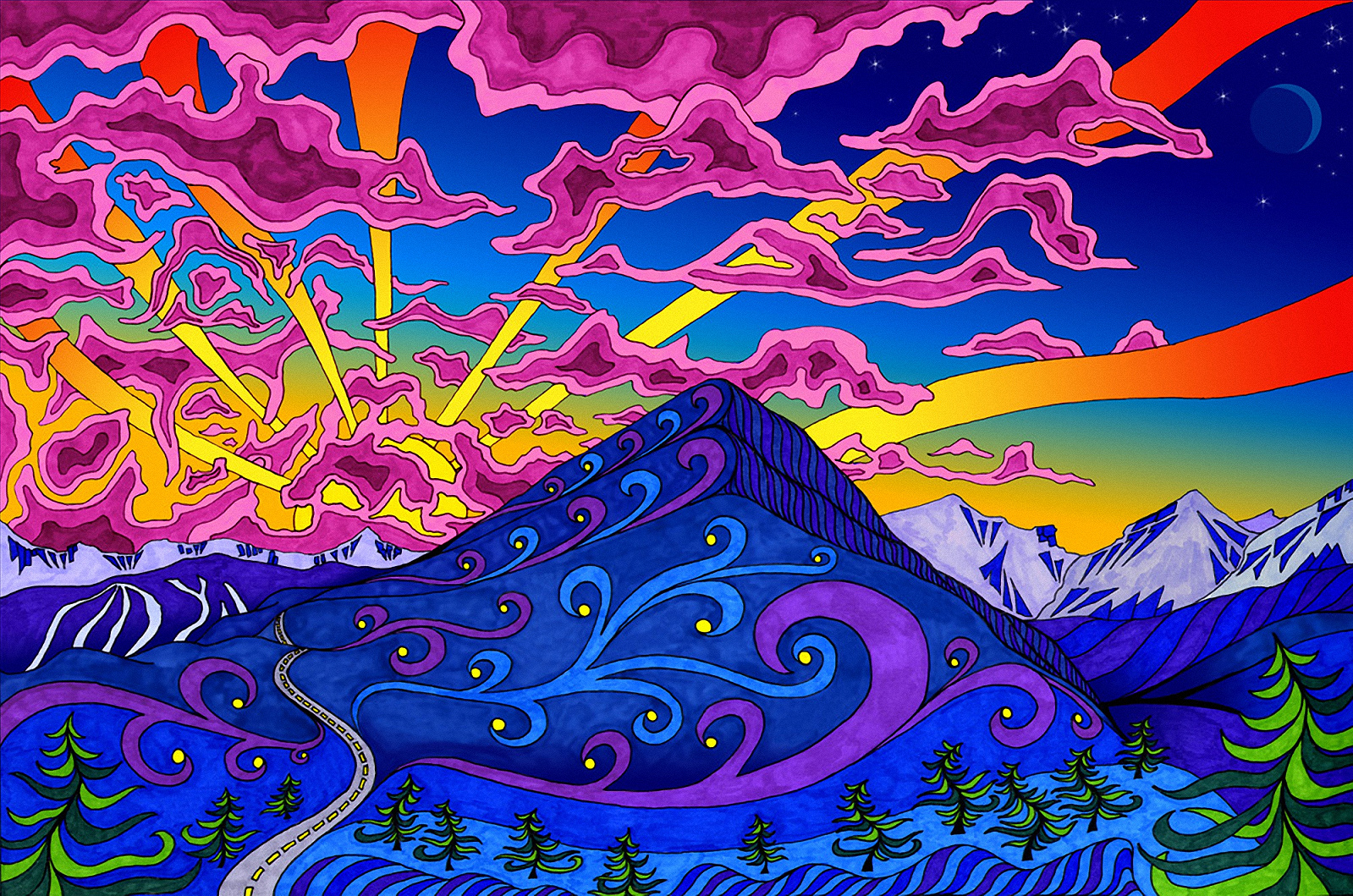 Psychedelic Trippy Art Wallpapers