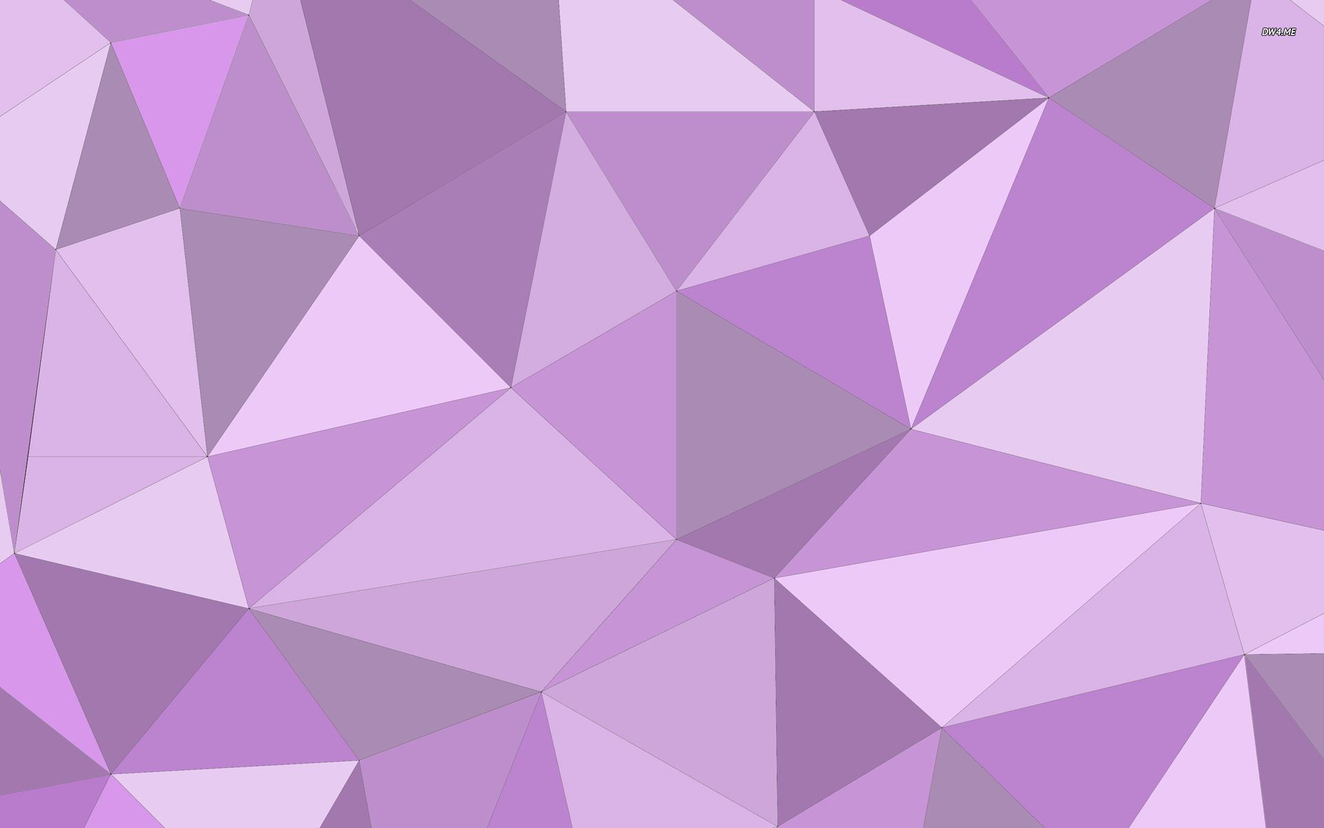 Purple Geometry Art Wallpapers