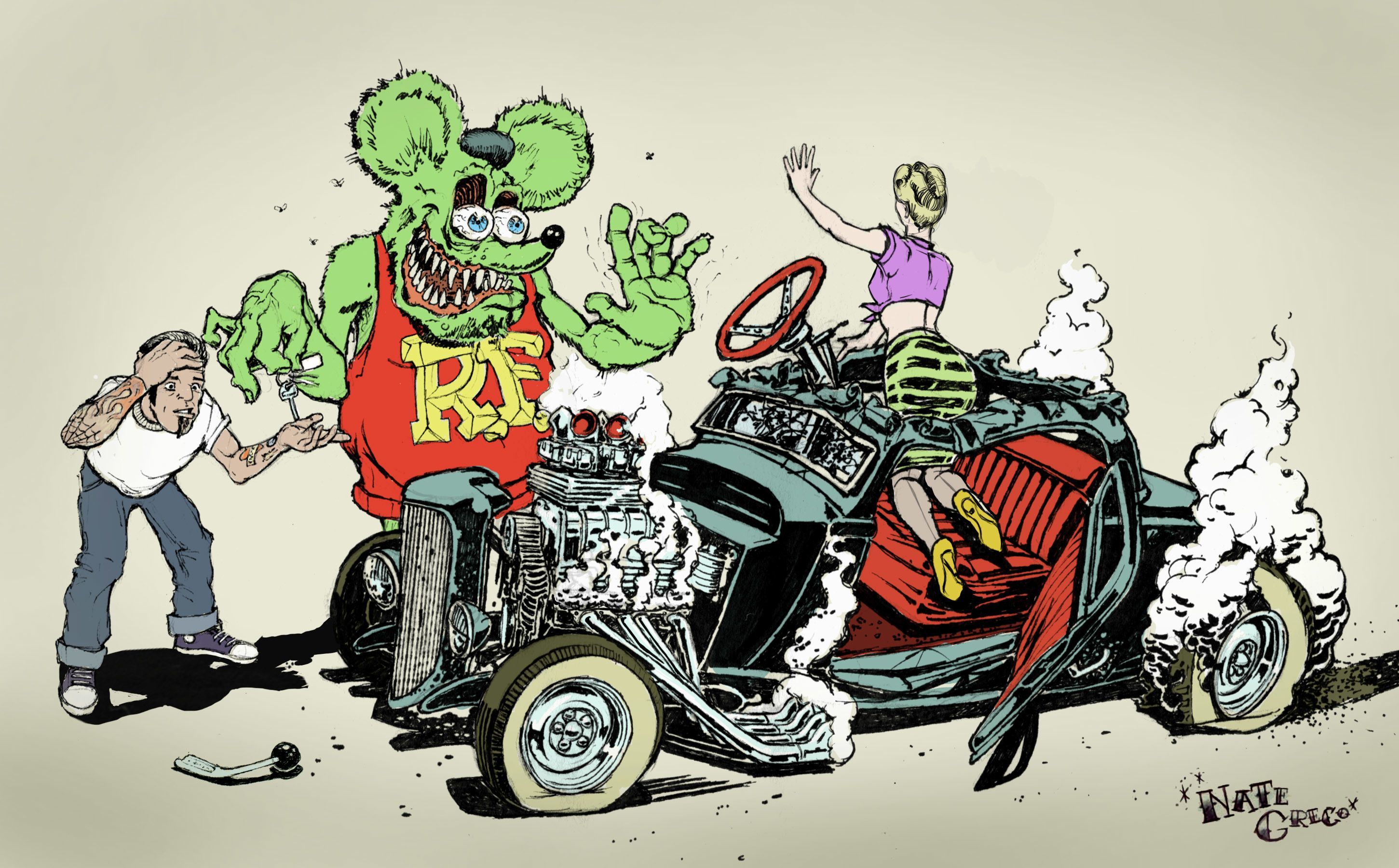 Rat Fink Wallpapers