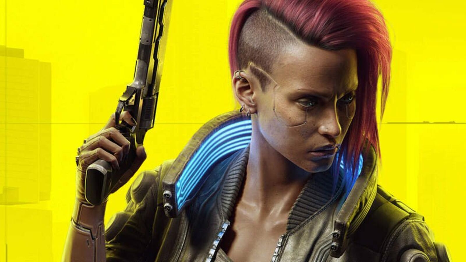 Red Hair Cyberpunk Girl Wallpapers