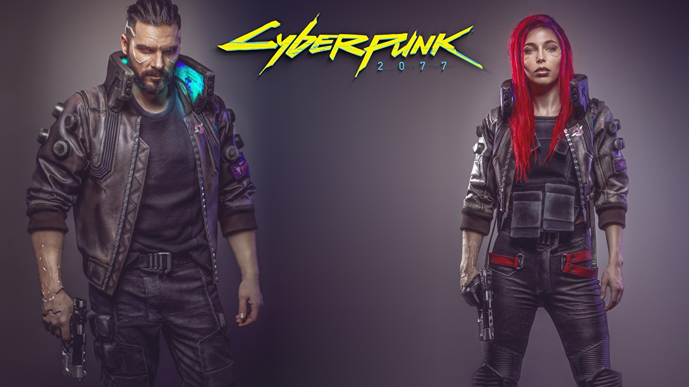 Red Hair Cyberpunk Girl Wallpapers