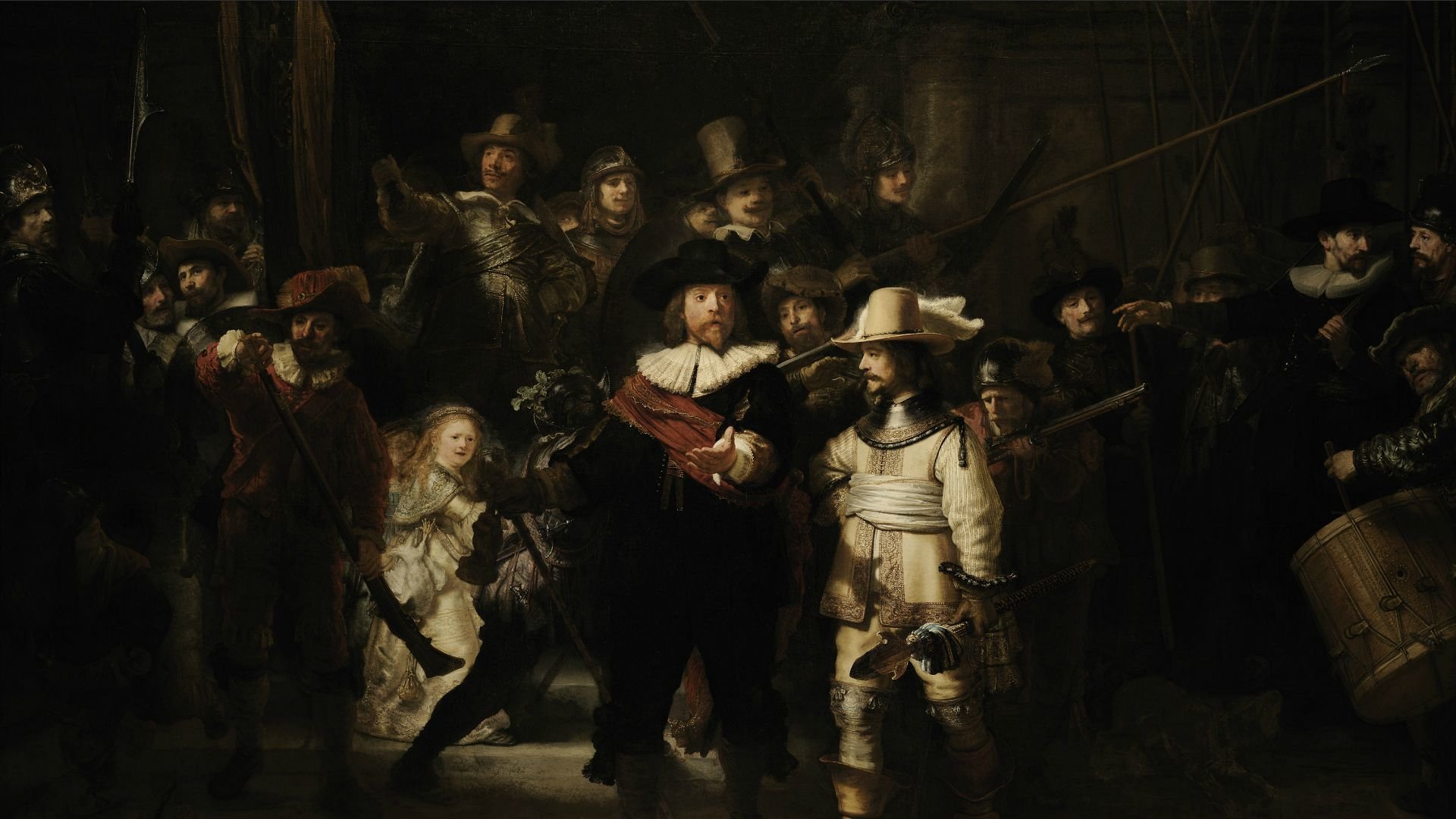 Rembrandt'S Night Watch Wallpapers