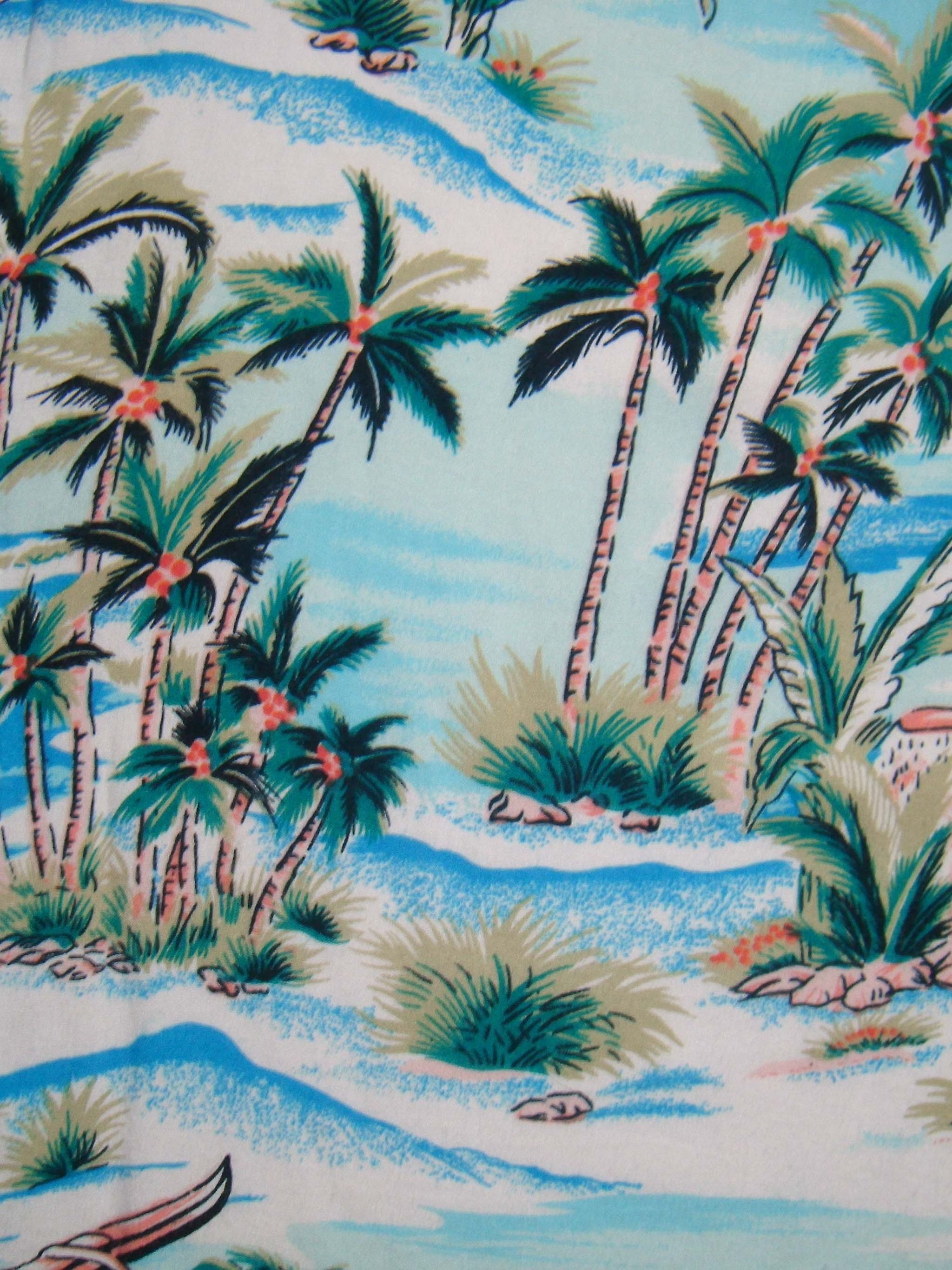 Retro Beach Art Wallpapers