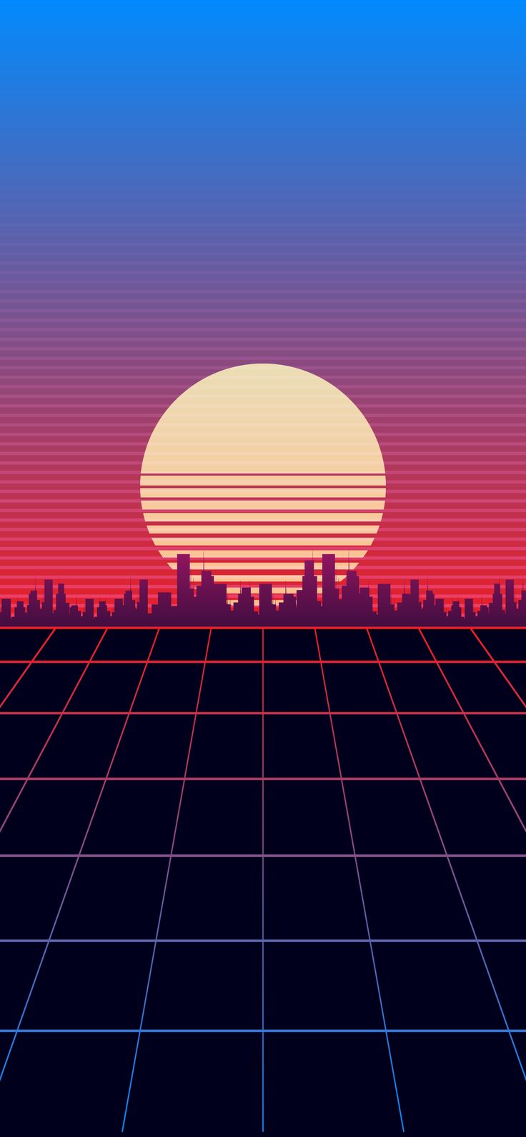 Retrowave Sunset Wallpapers