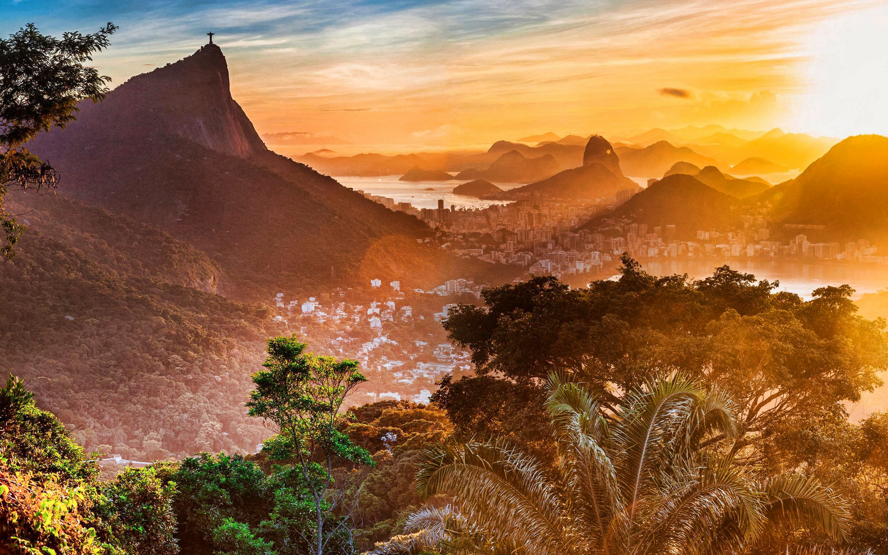 Rio De Janeiro Cityscape Artwork Wallpapers