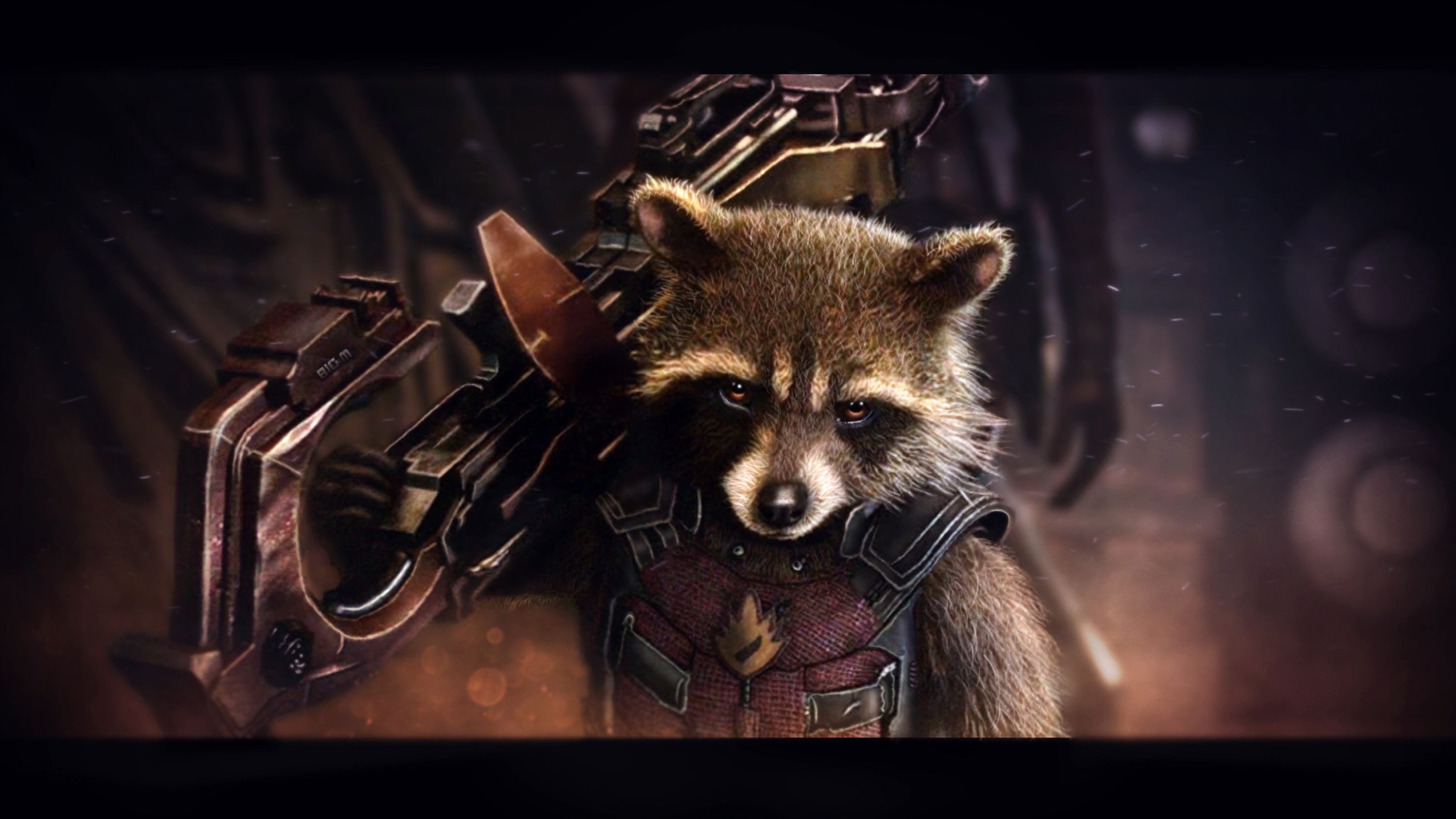 Rocket Raccoon Artwork Wallpapers