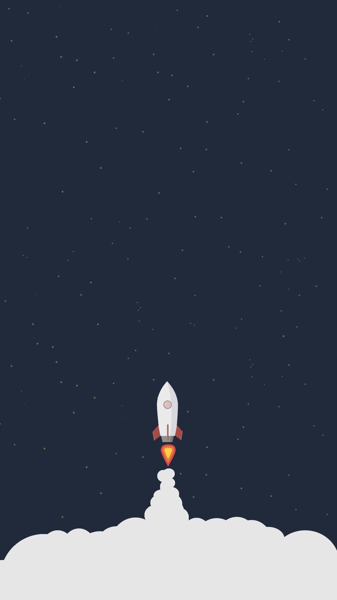 Rocketship Illustration Wallpapers