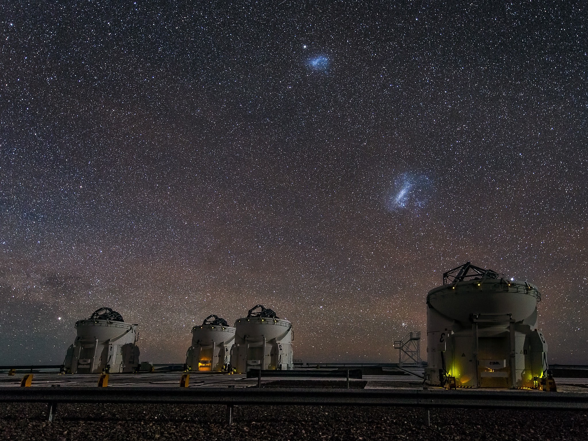 Running Train In Starry Night Wallpapers