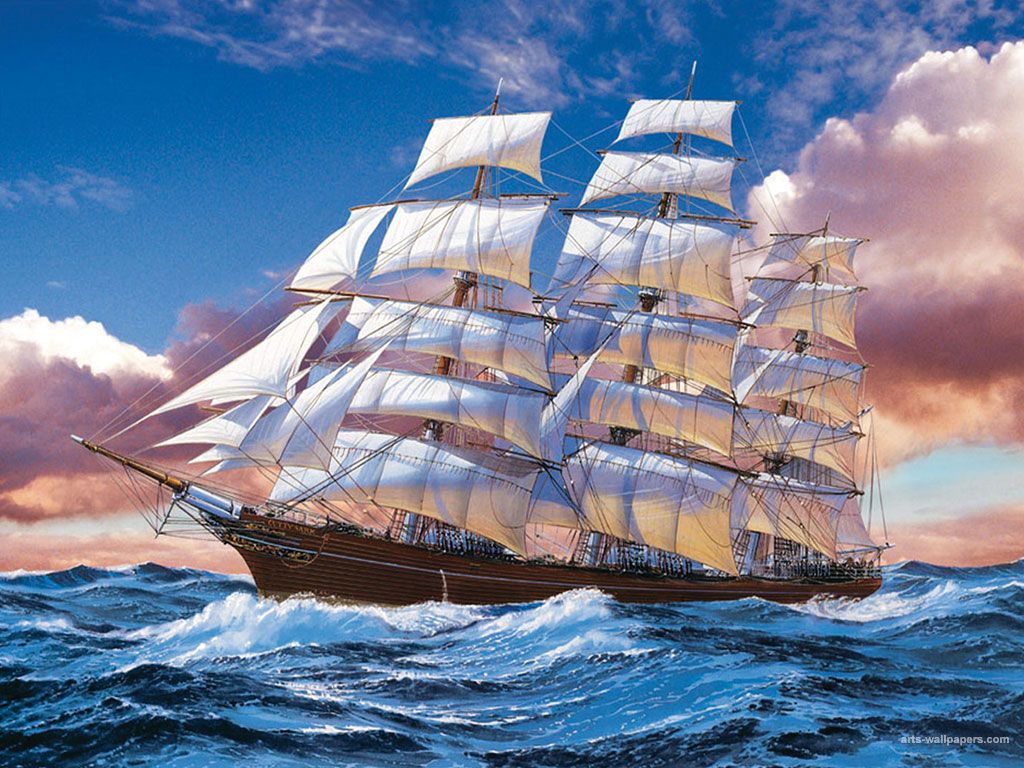 Sailing Ship Art Wallpapers