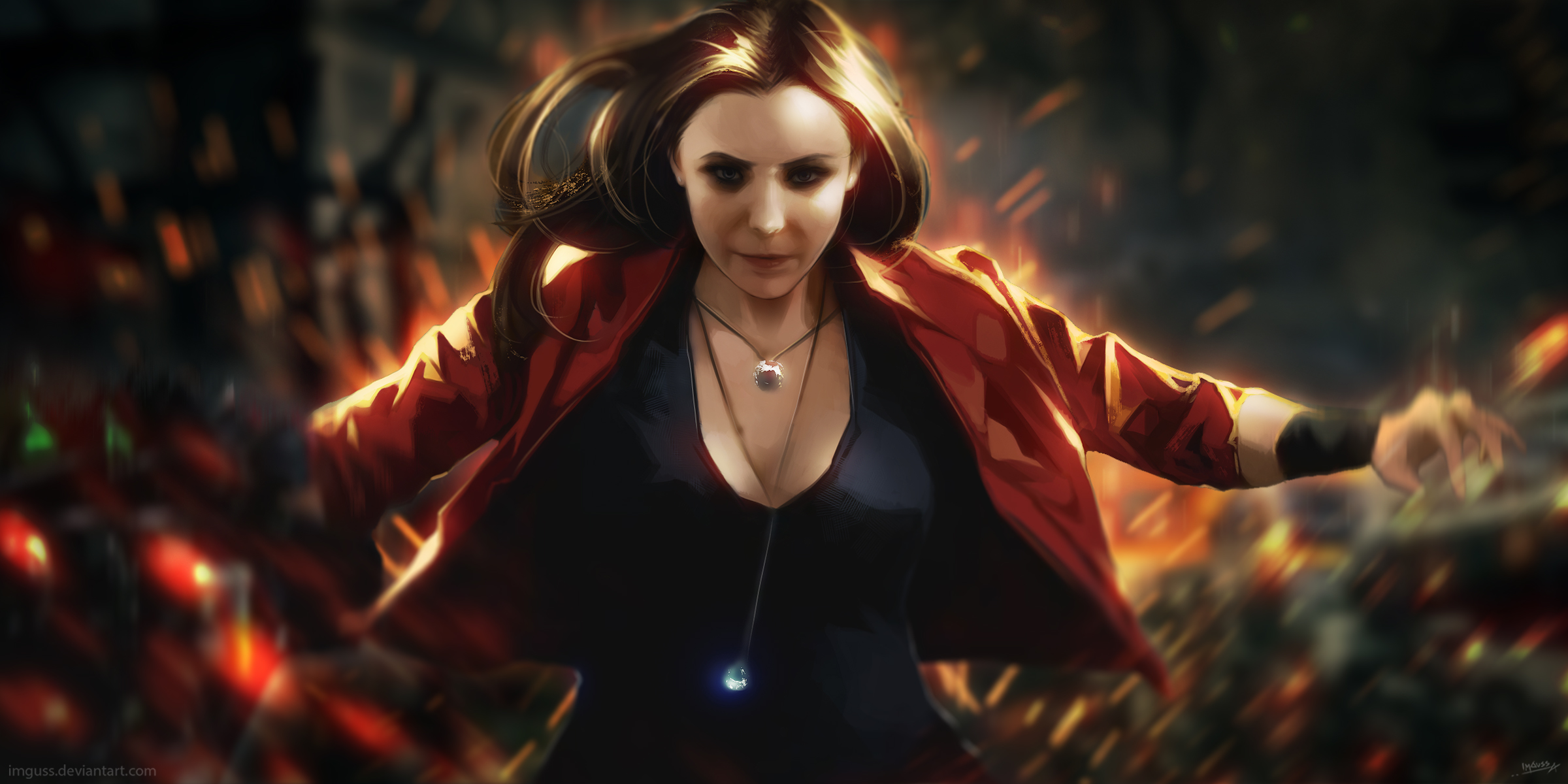 Scarlet Witch 4K Artwork Wallpapers