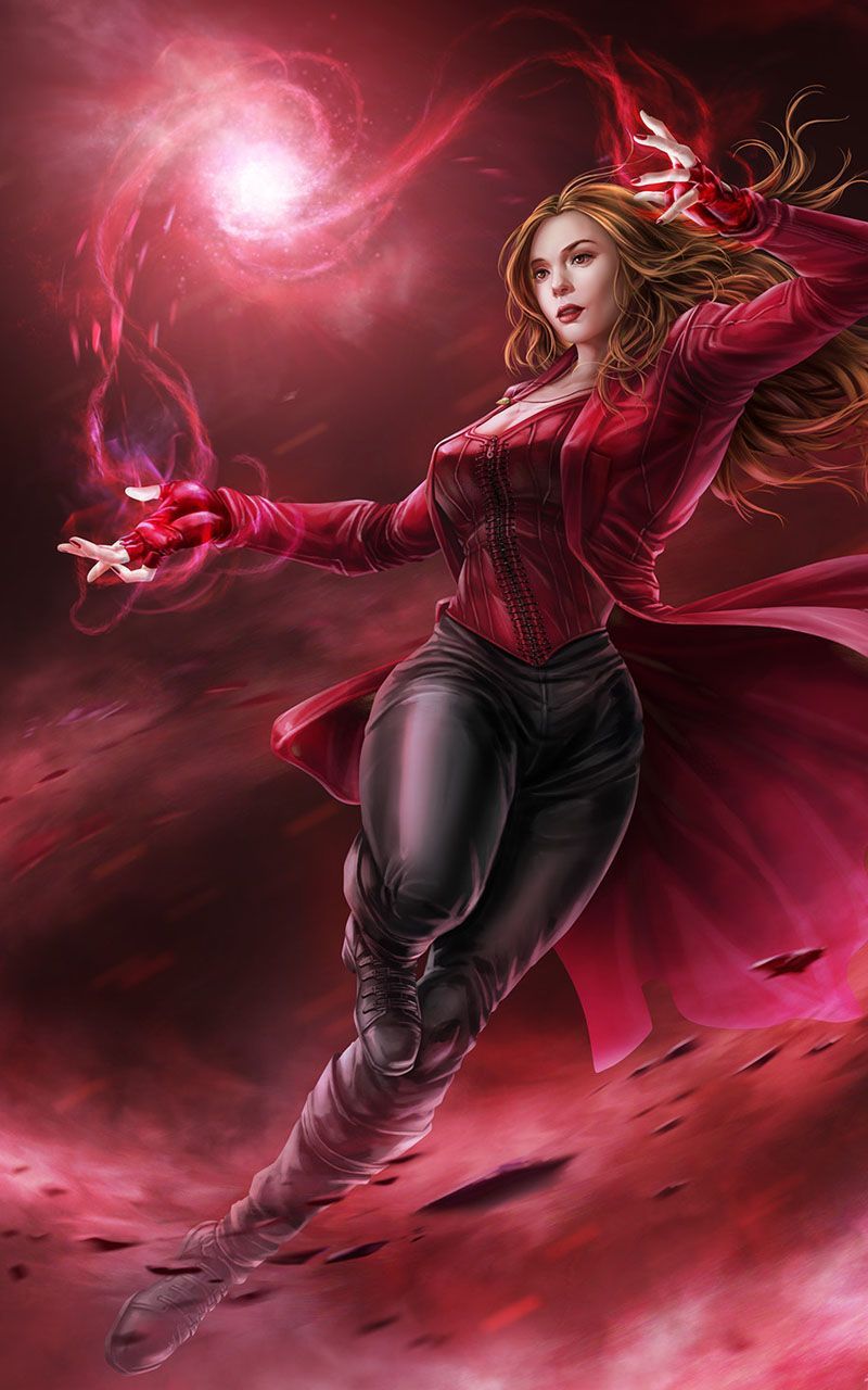 Scarlet Witch 4K Artwork Wallpapers