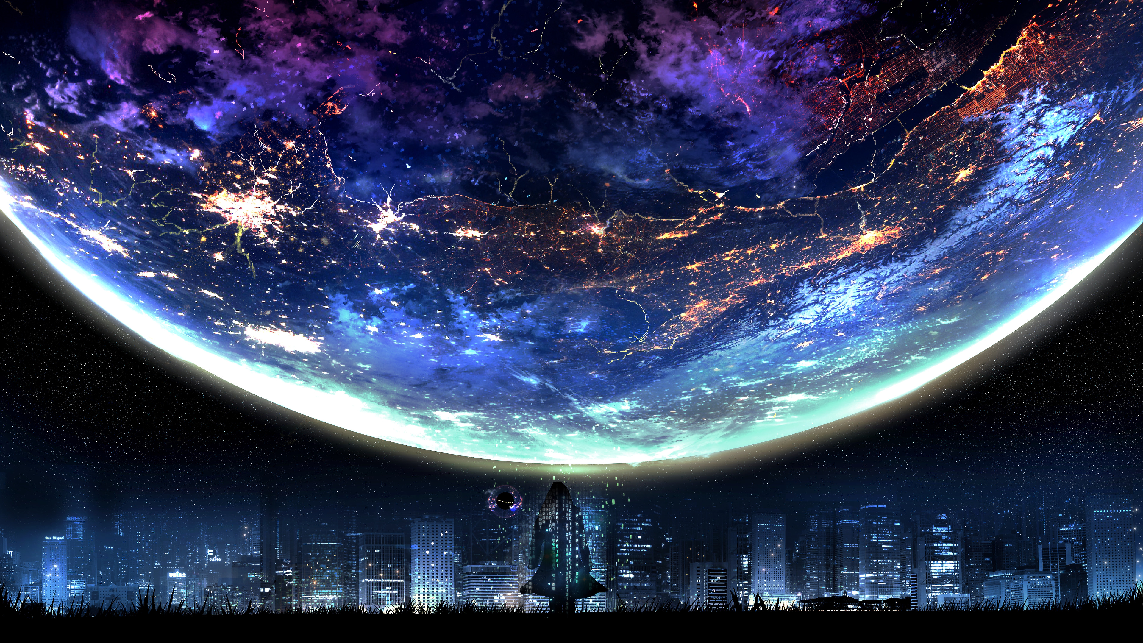 Sci Fi Landscape City Hd Planet Wallpapers