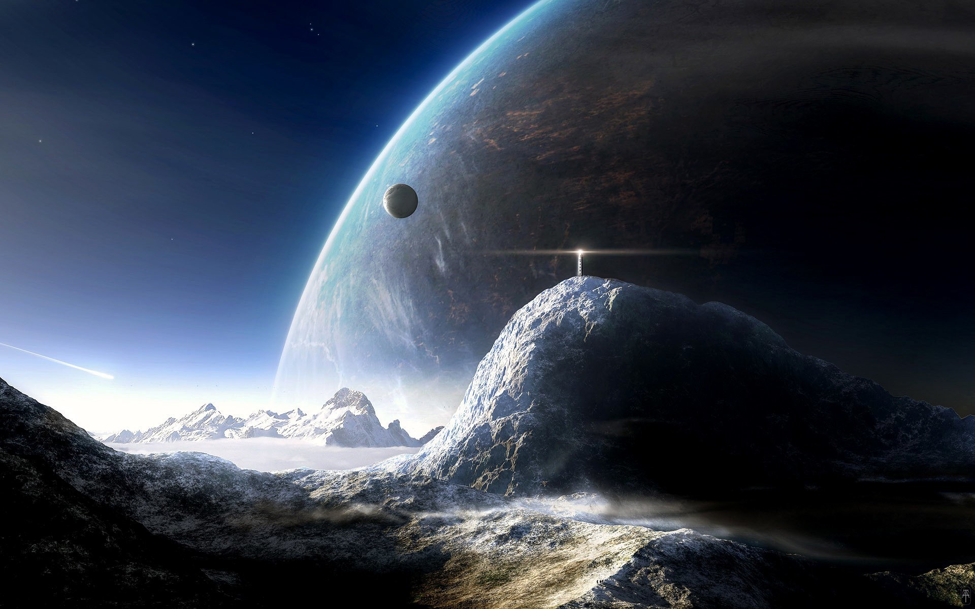 Sci Fi Landscape City Hd Planet Wallpapers