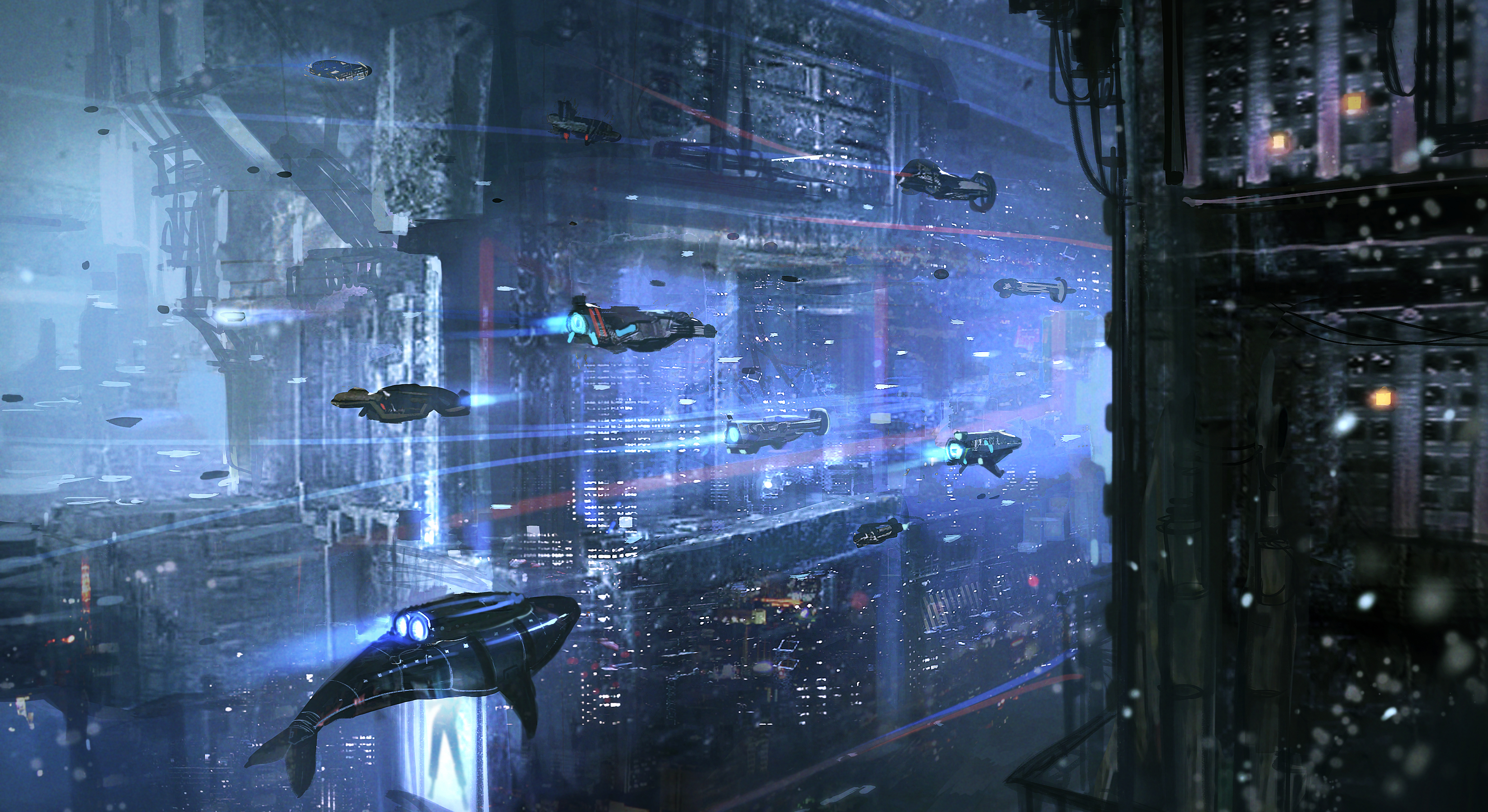 Science Fiction Cyberpunk Wallpapers