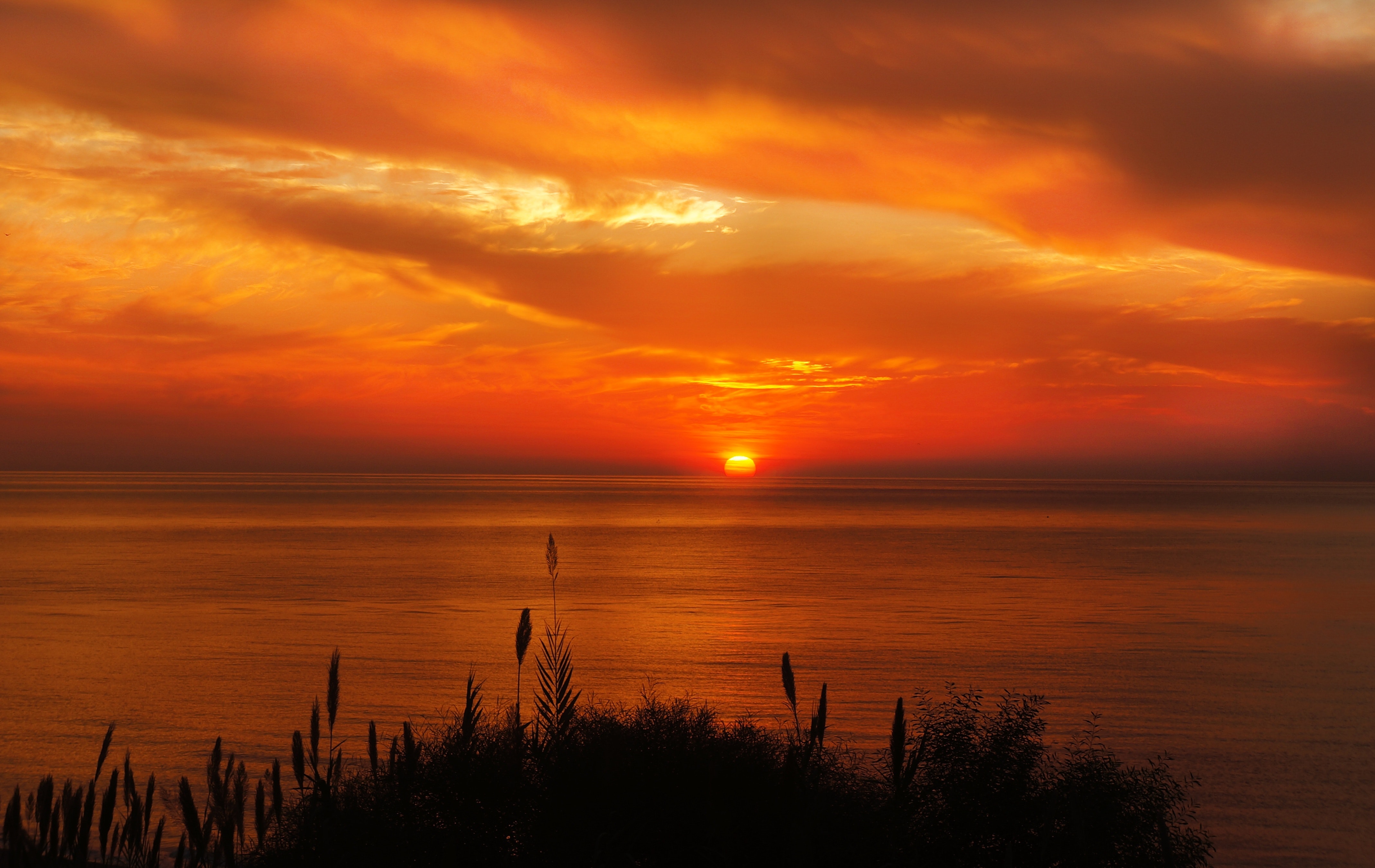 Sea Colorful Boat And Sunlight Wallpapers