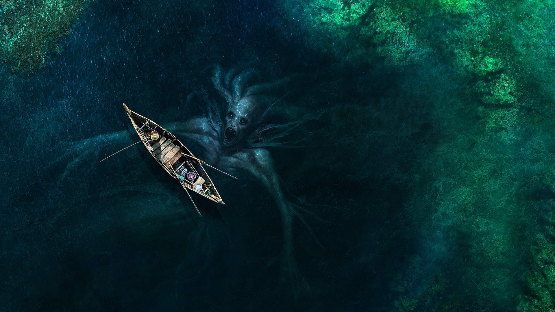 Sea Monster Underwater Creature Wallpapers