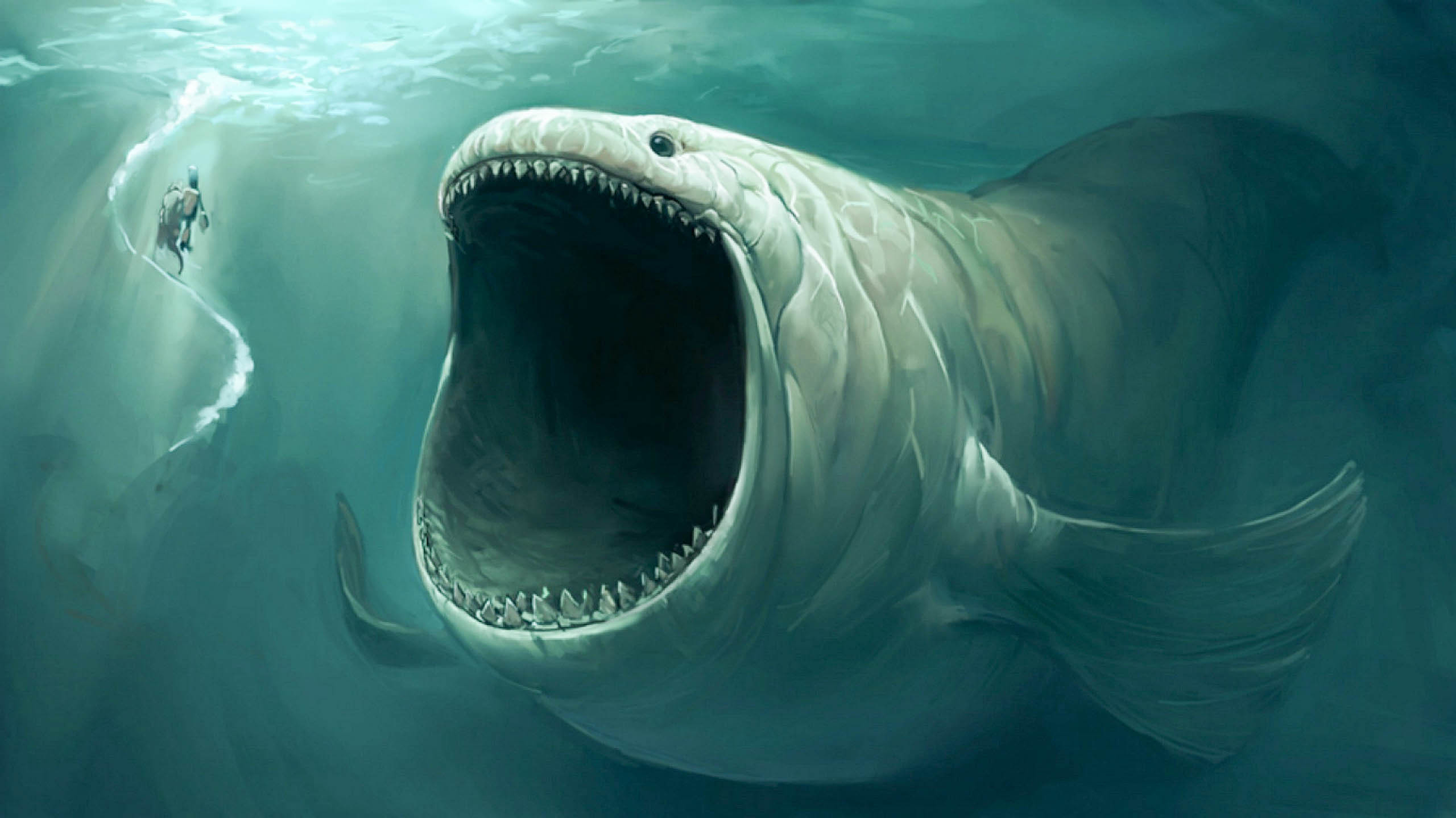 Sea Monster Underwater Creature Wallpapers