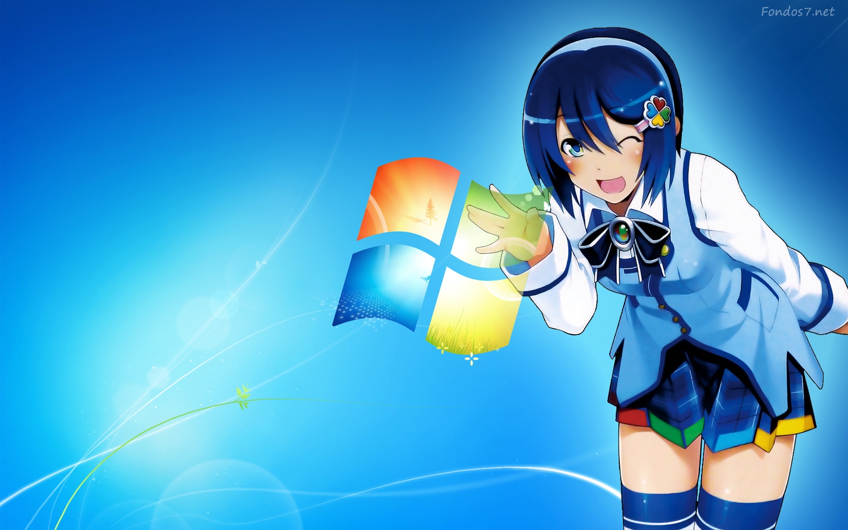 Small Laptop Workstation Anime Wallpapers