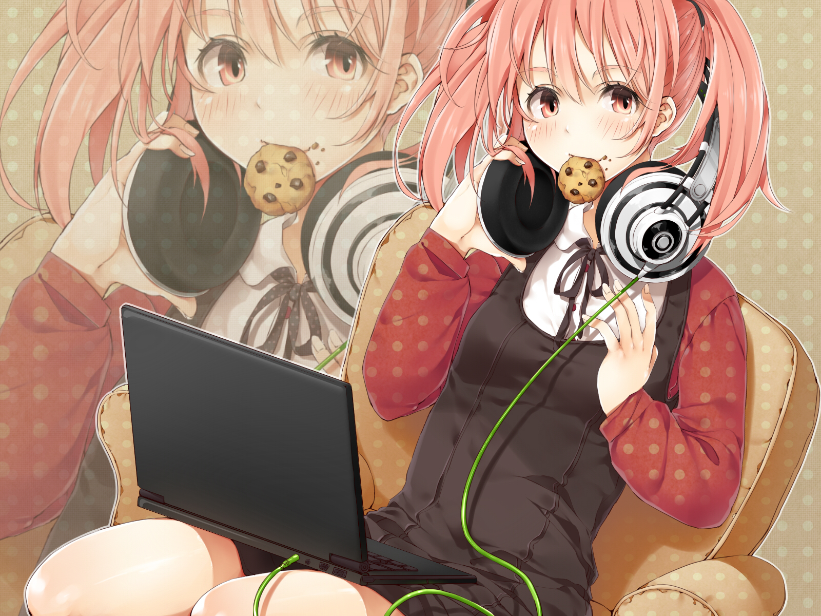 Small Laptop Workstation Anime Wallpapers