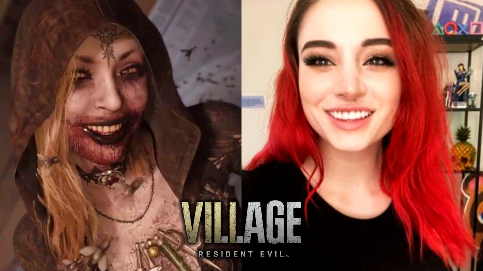 Smiling Vampire Lady Resident Evil Village Wallpapers