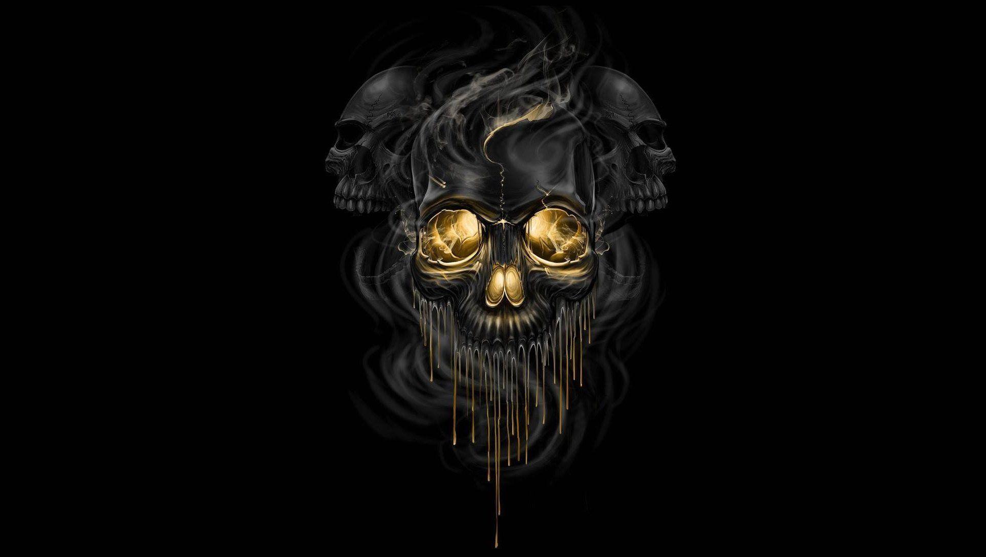 Smoky Skull Wallpapers