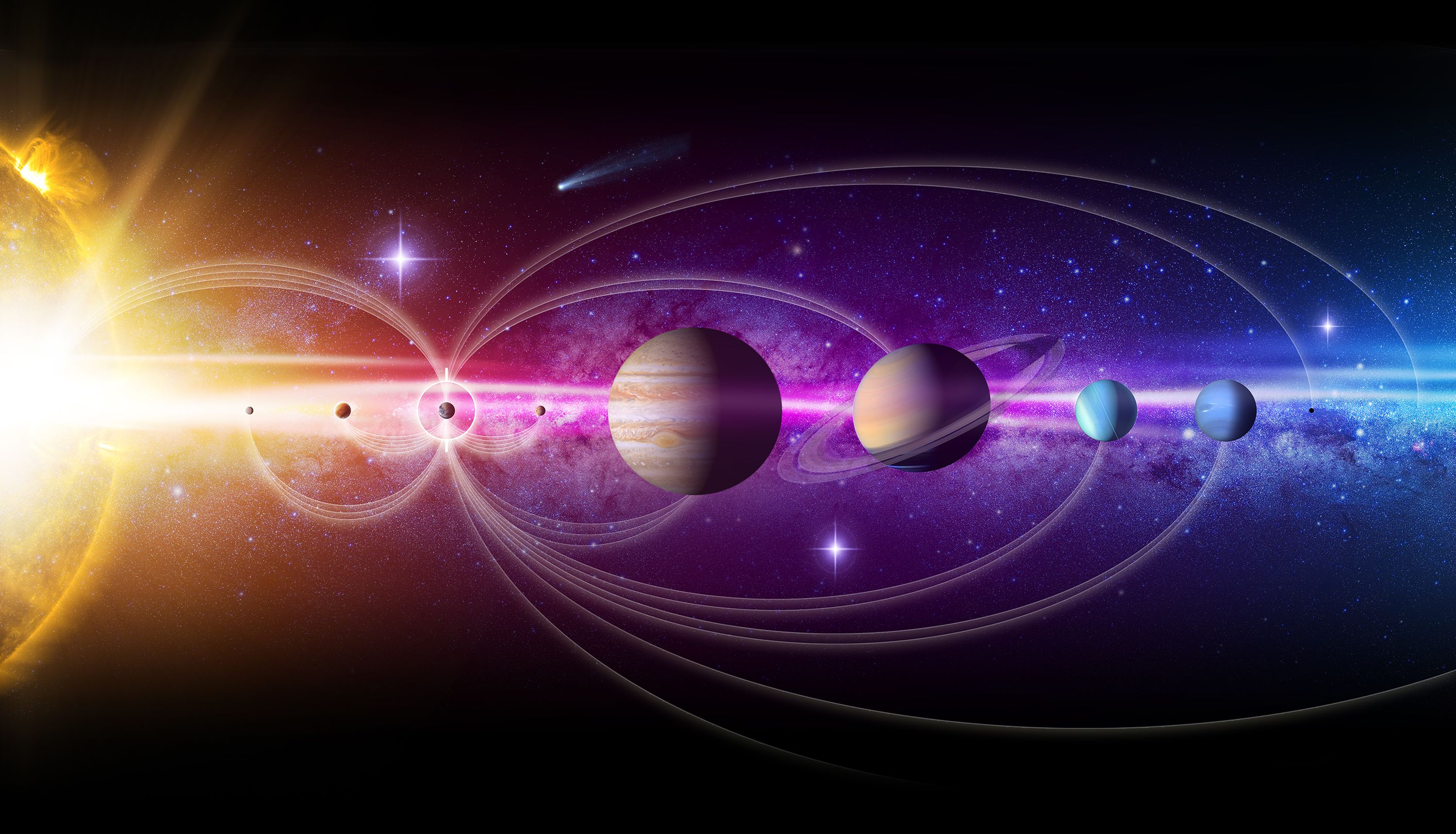 Solar System Traveller Wallpapers