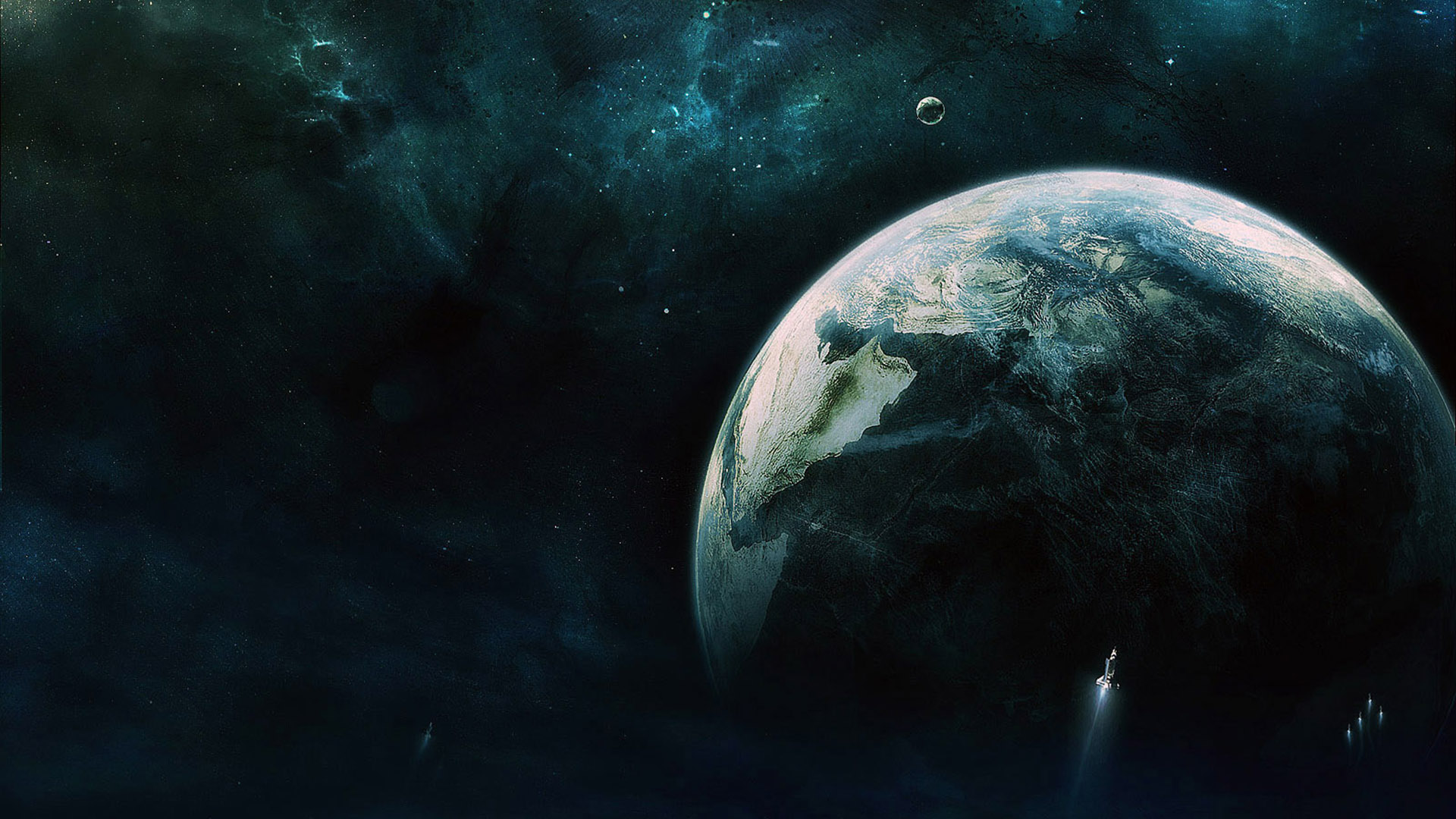 Space And The World Artwork Wallpapers