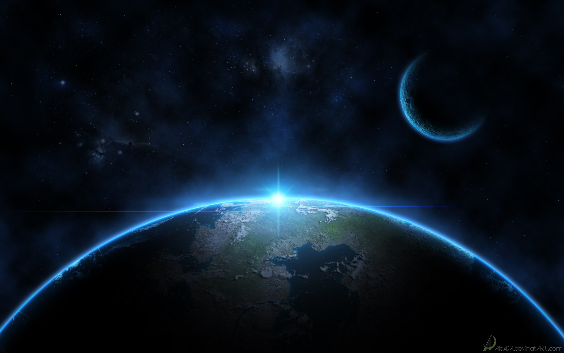 Space And The World Artwork Wallpapers