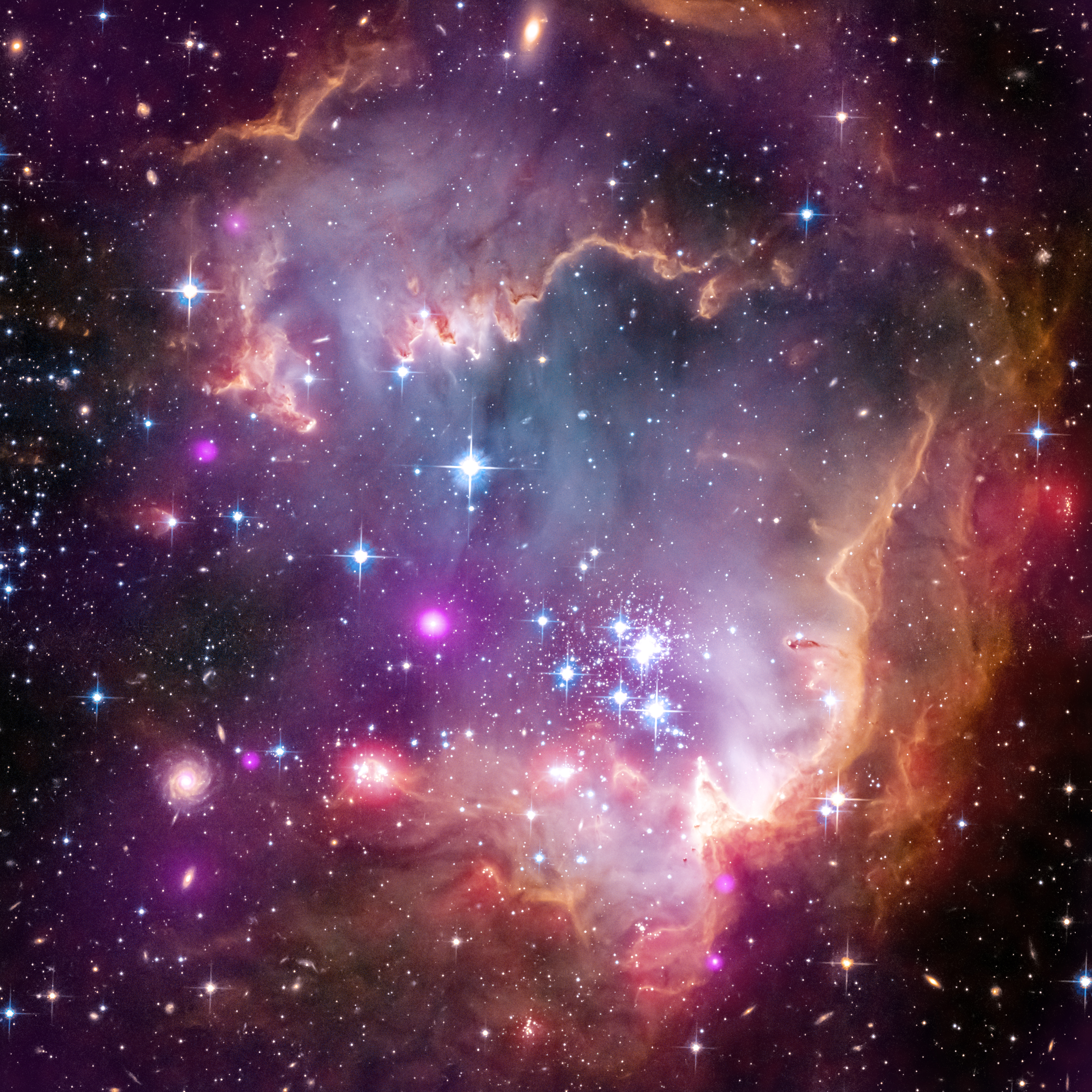 Space Galaxy Cloud And Stars Wallpapers