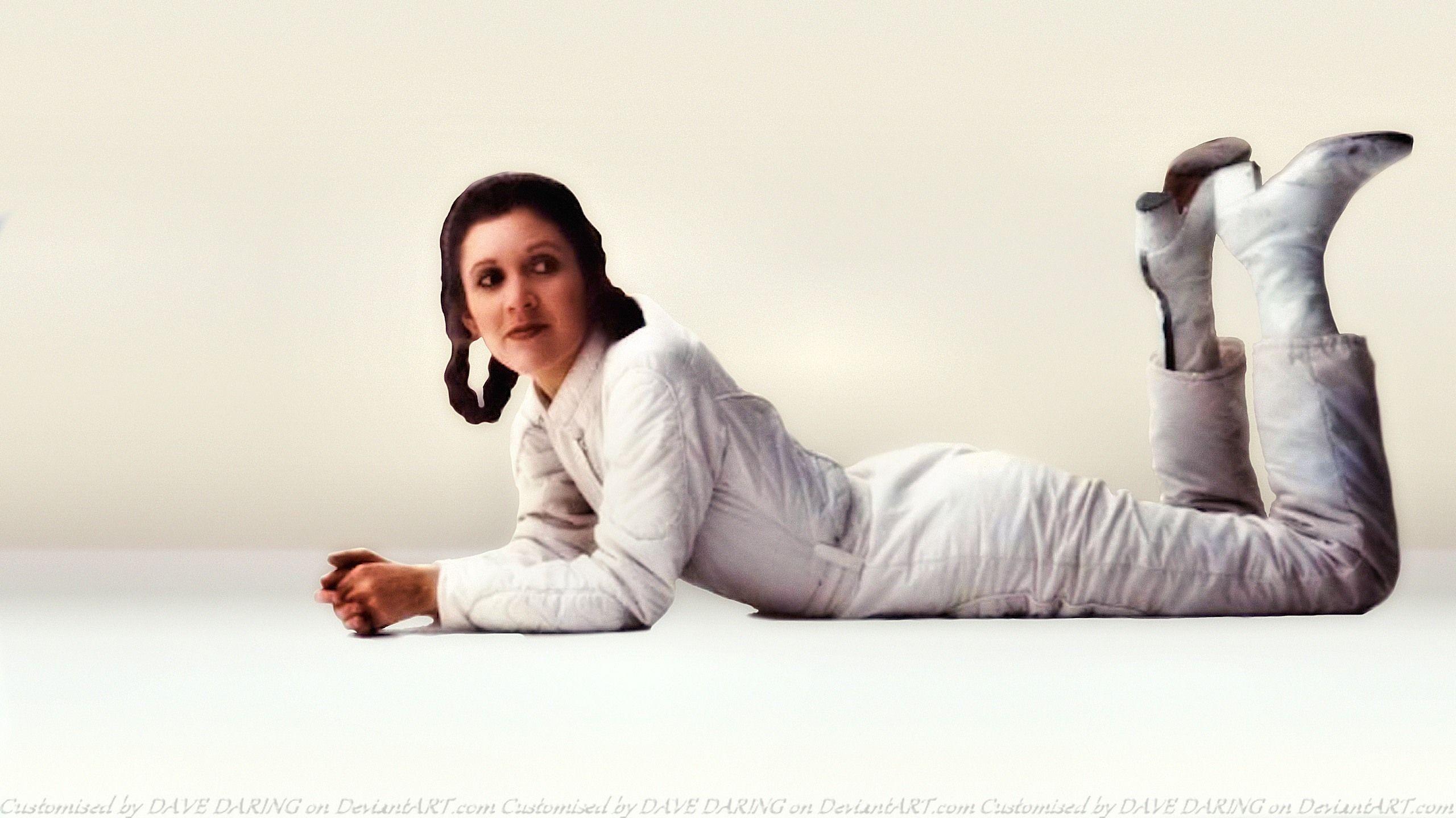 Star Wars Artwork Carrie Fisher Wallpapers