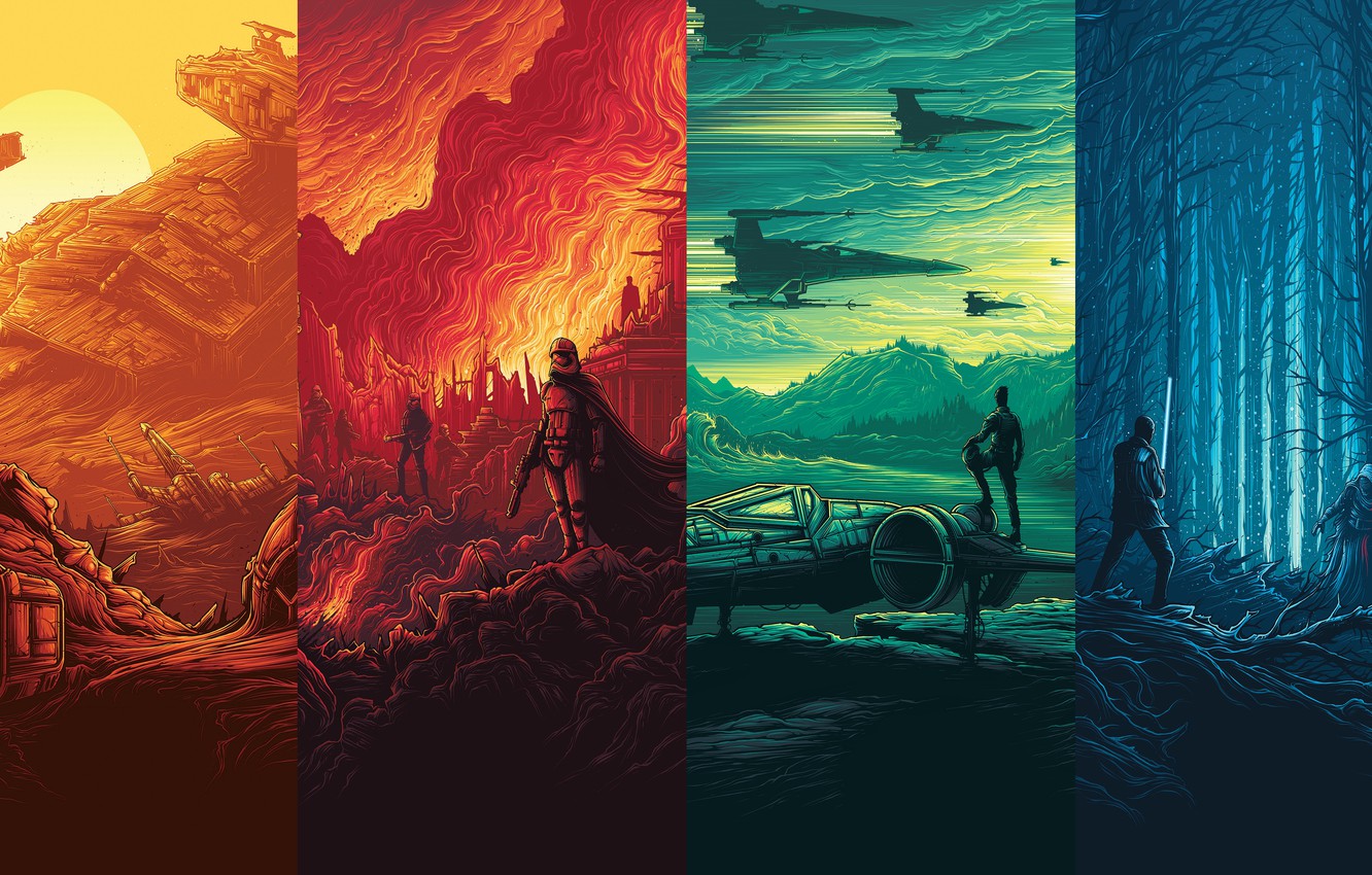 Star Wars The Force Awakens Art Wallpapers